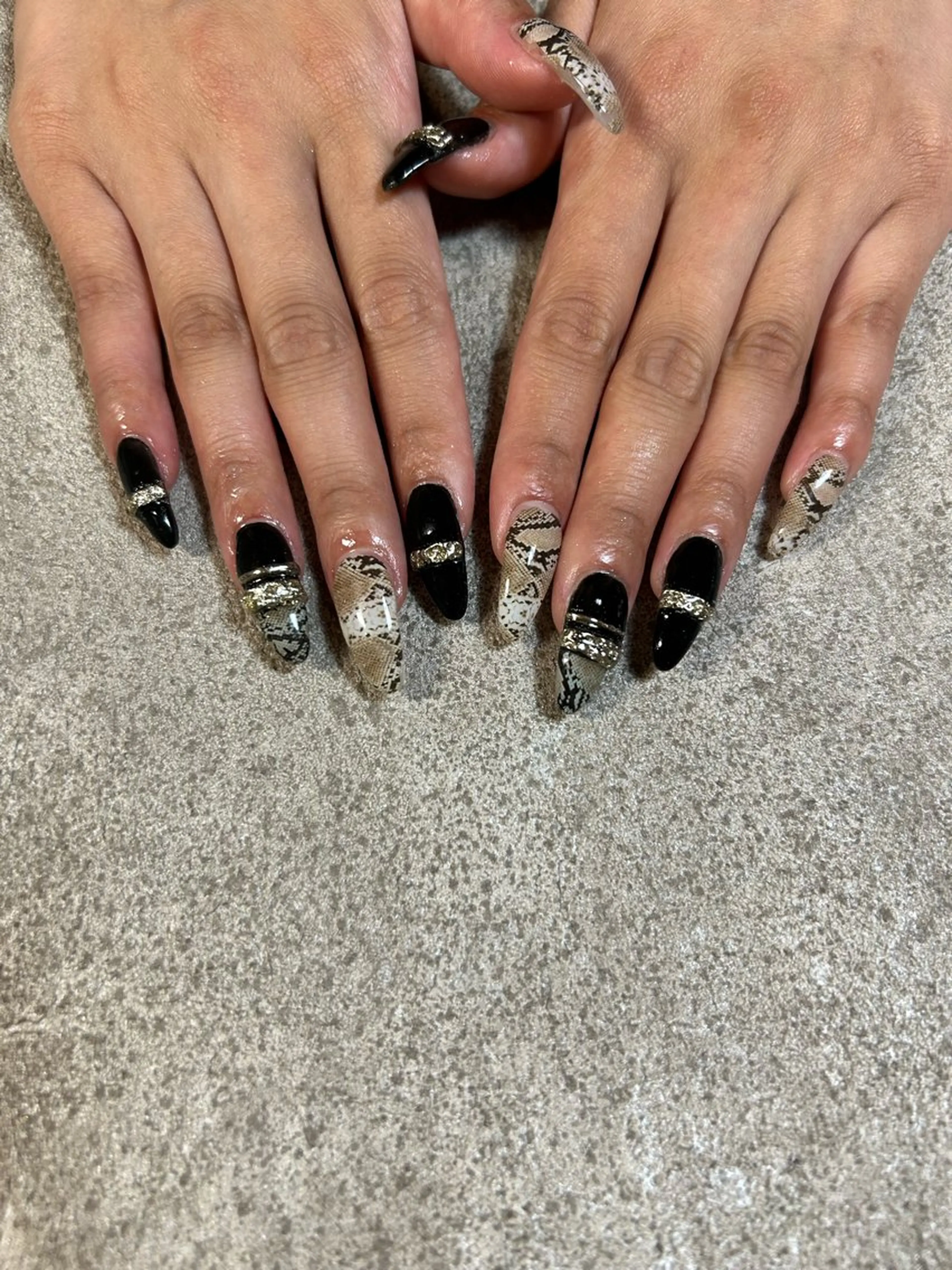 フルデザイン+長さだし10本の写真