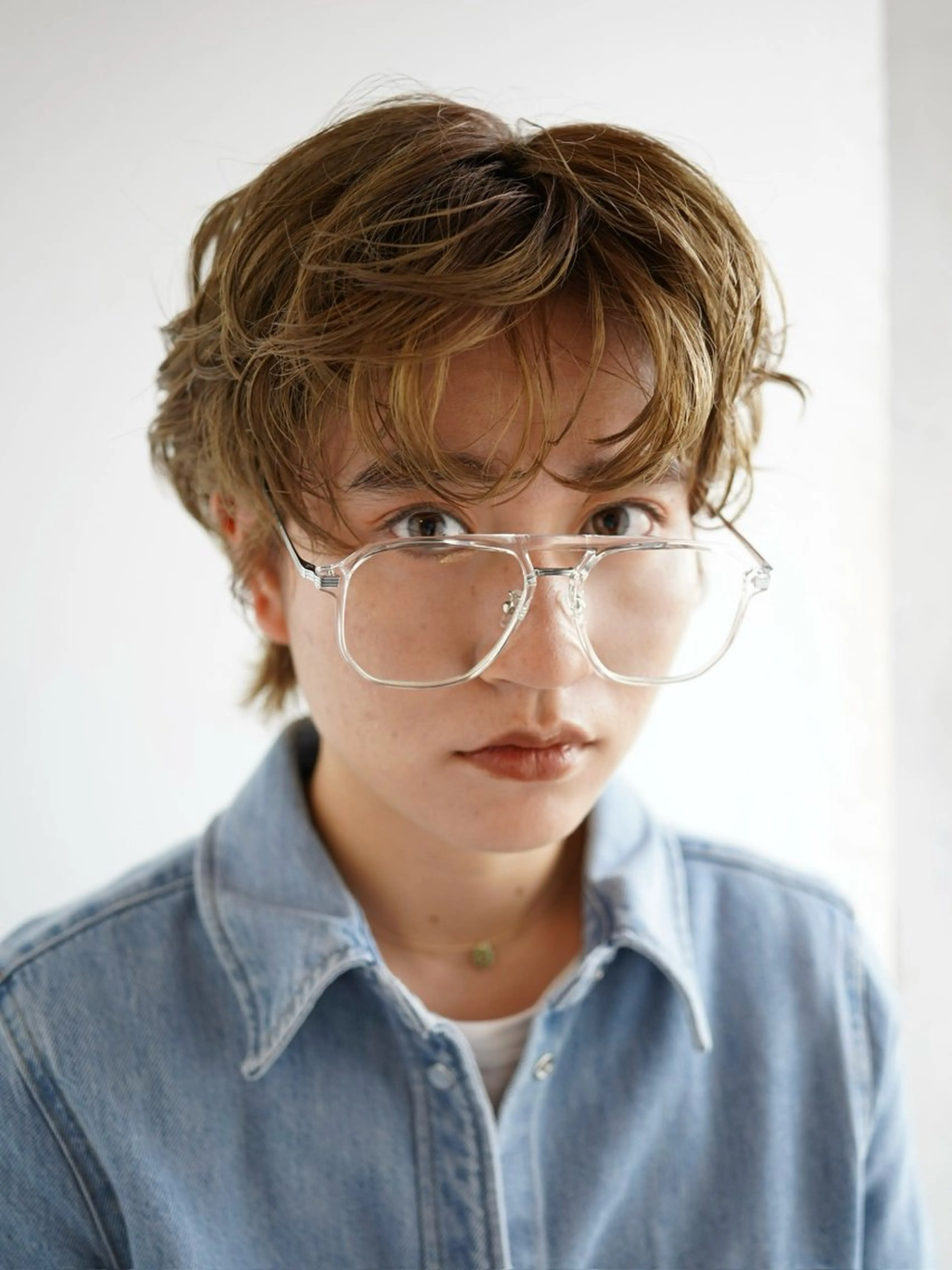 ショート カラー パーマ SALOWIN熊本 yuseiのヘアスタイル