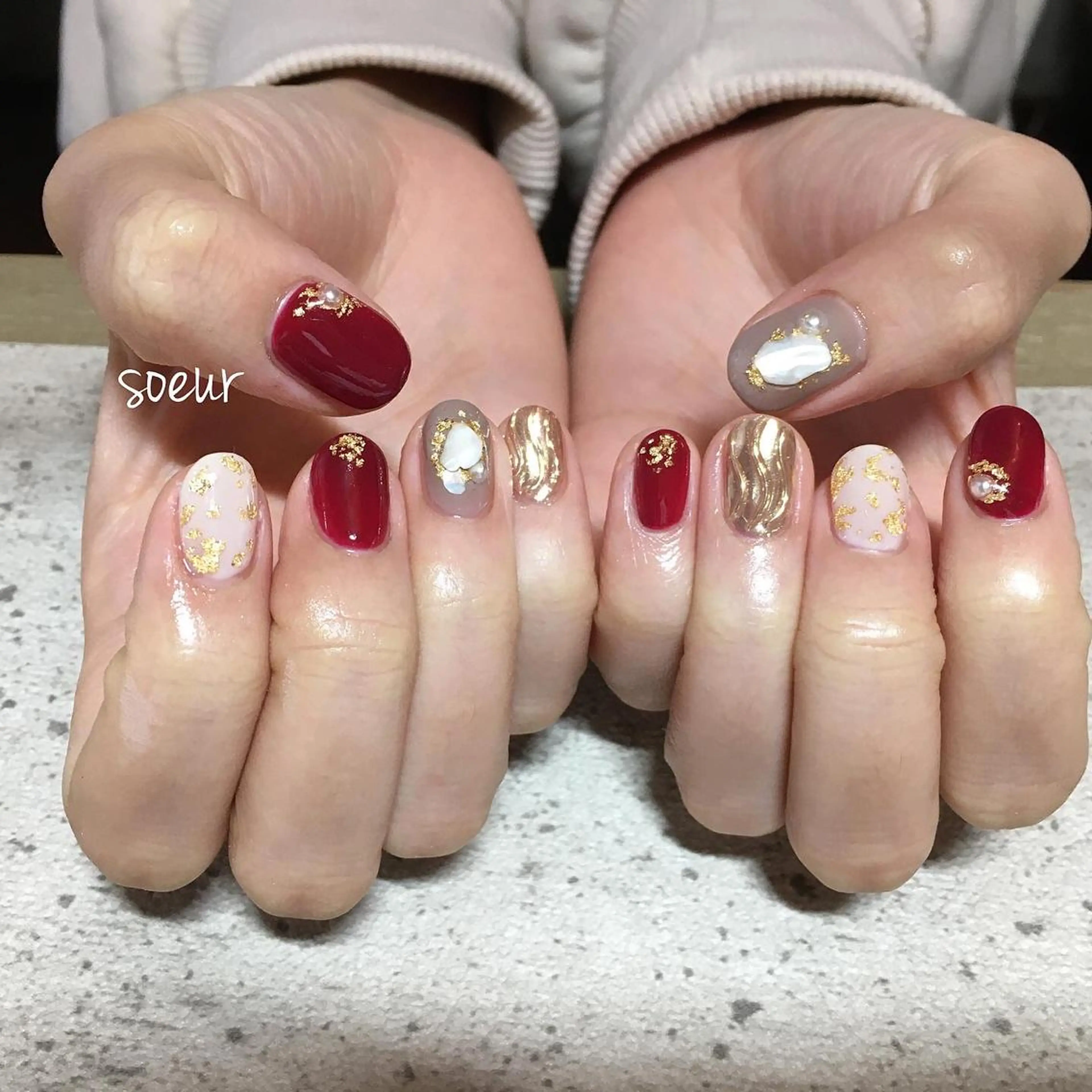 ネイル soeur_ 武蔵浦和のネイルデザイン