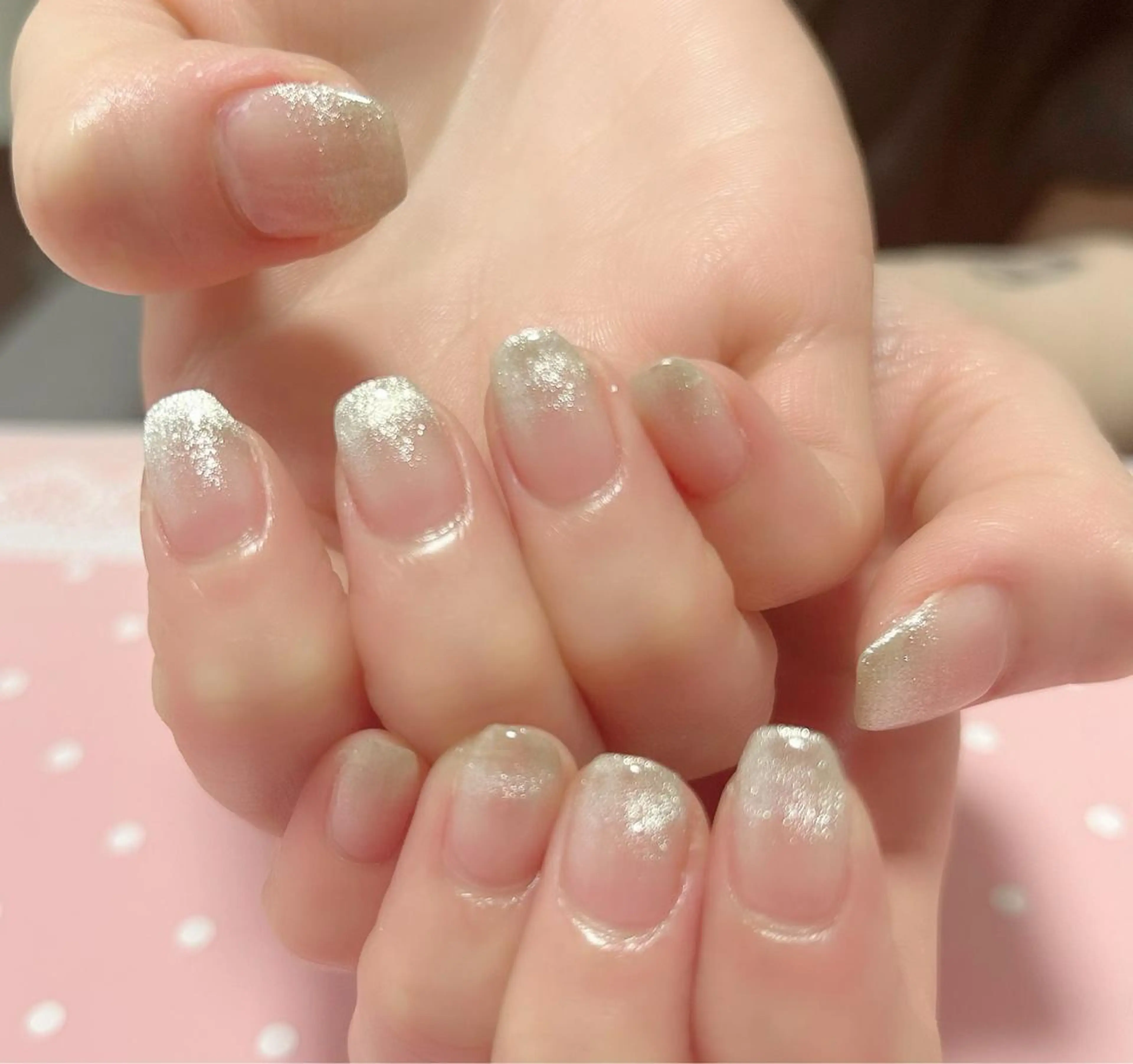 ネイル アートネイル オーロラネイル チークネイル フレンチネイル ジェルネイル ハンドネイル Nail Salon Ｄream Mamのネイルデザイン