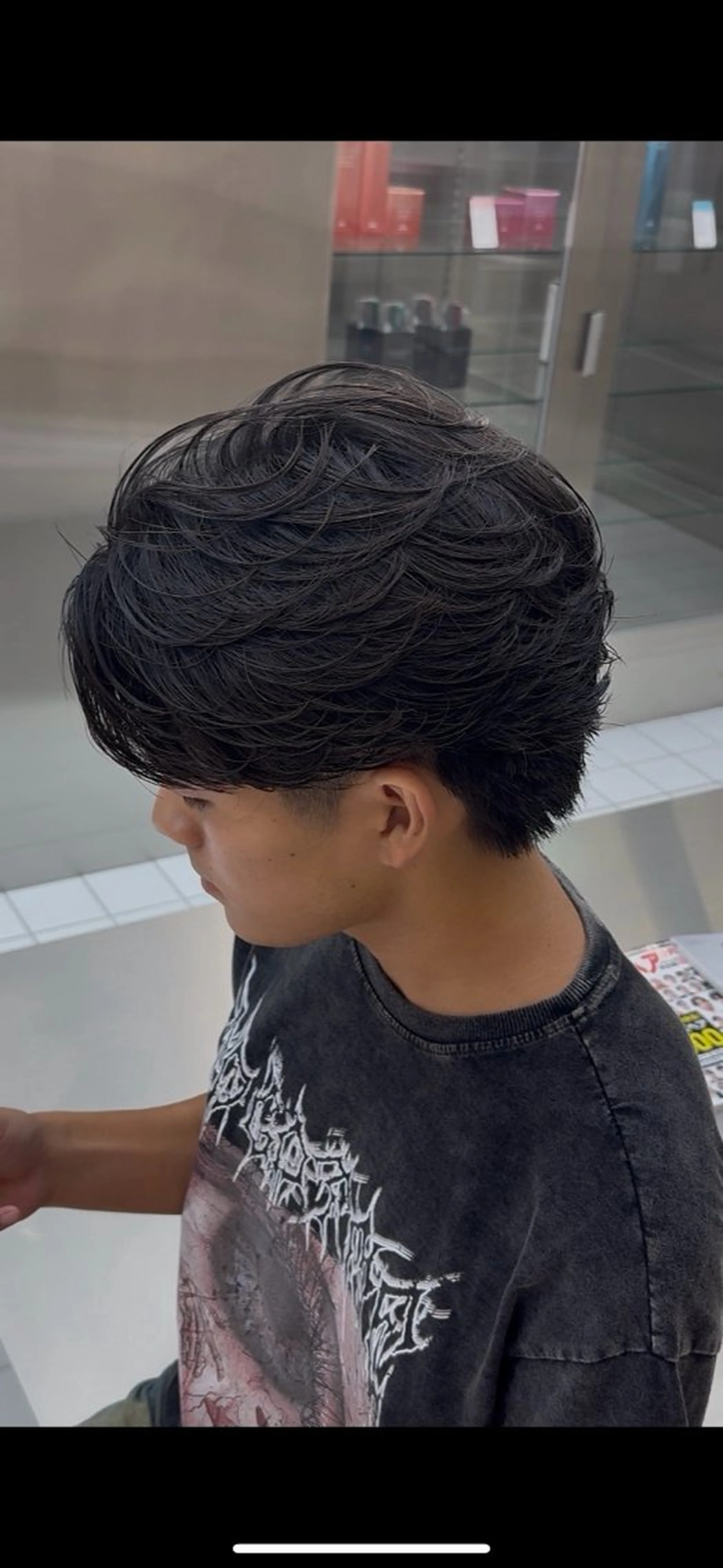 パーマ メンズ カット パーマ fifth PARK メンズサロン【フィフス パーク】【1月15日NEW OPEN】所属・fifth 小尾 優然のヘアスタイル