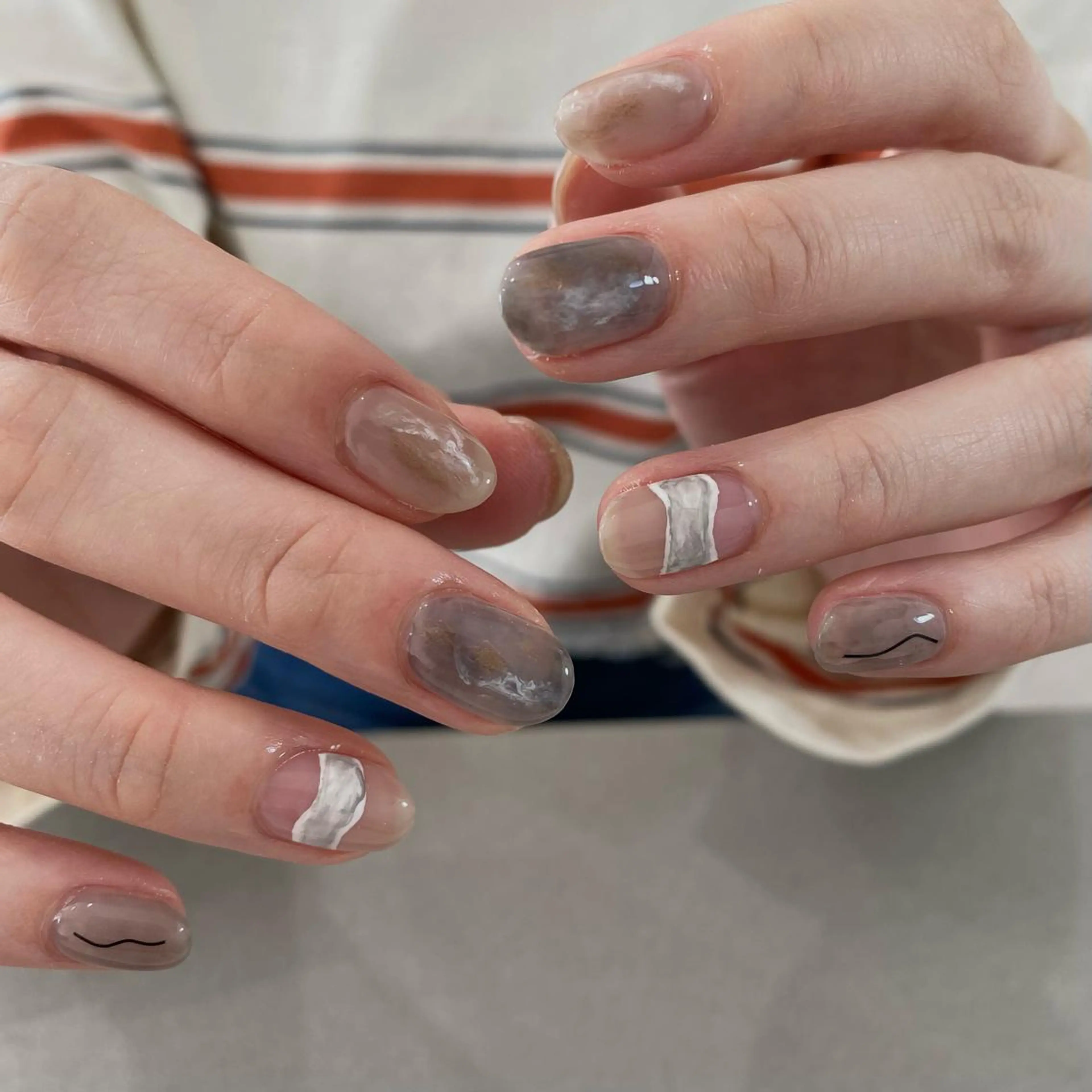 ネイル NUE rico / ニュアンスネイルのネイルデザイン