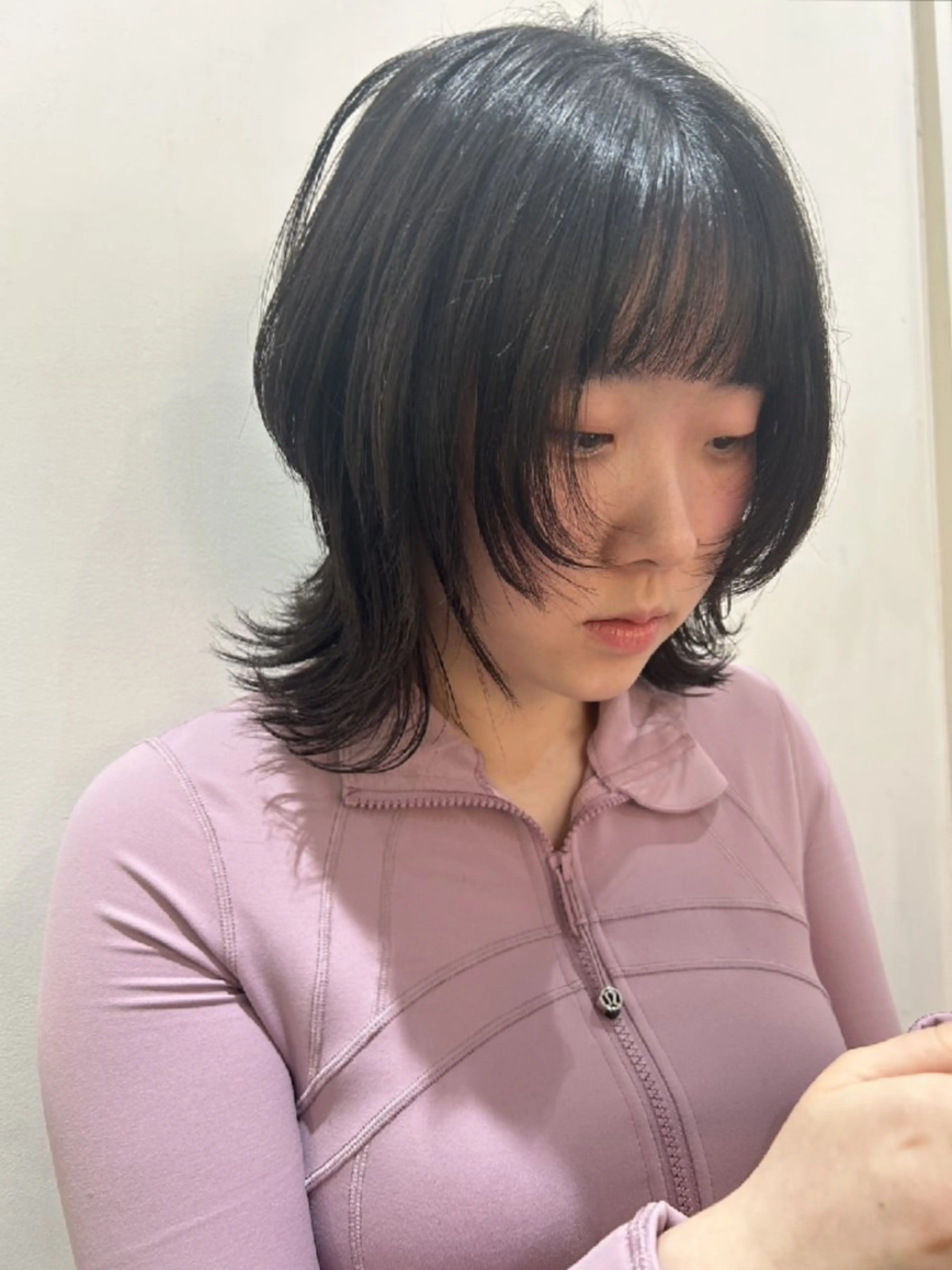 ショート 顔まわりレイヤー 顔周りカット レイヤーカット ボブ人気No,1✨ TAME副店長のヘアスタイル