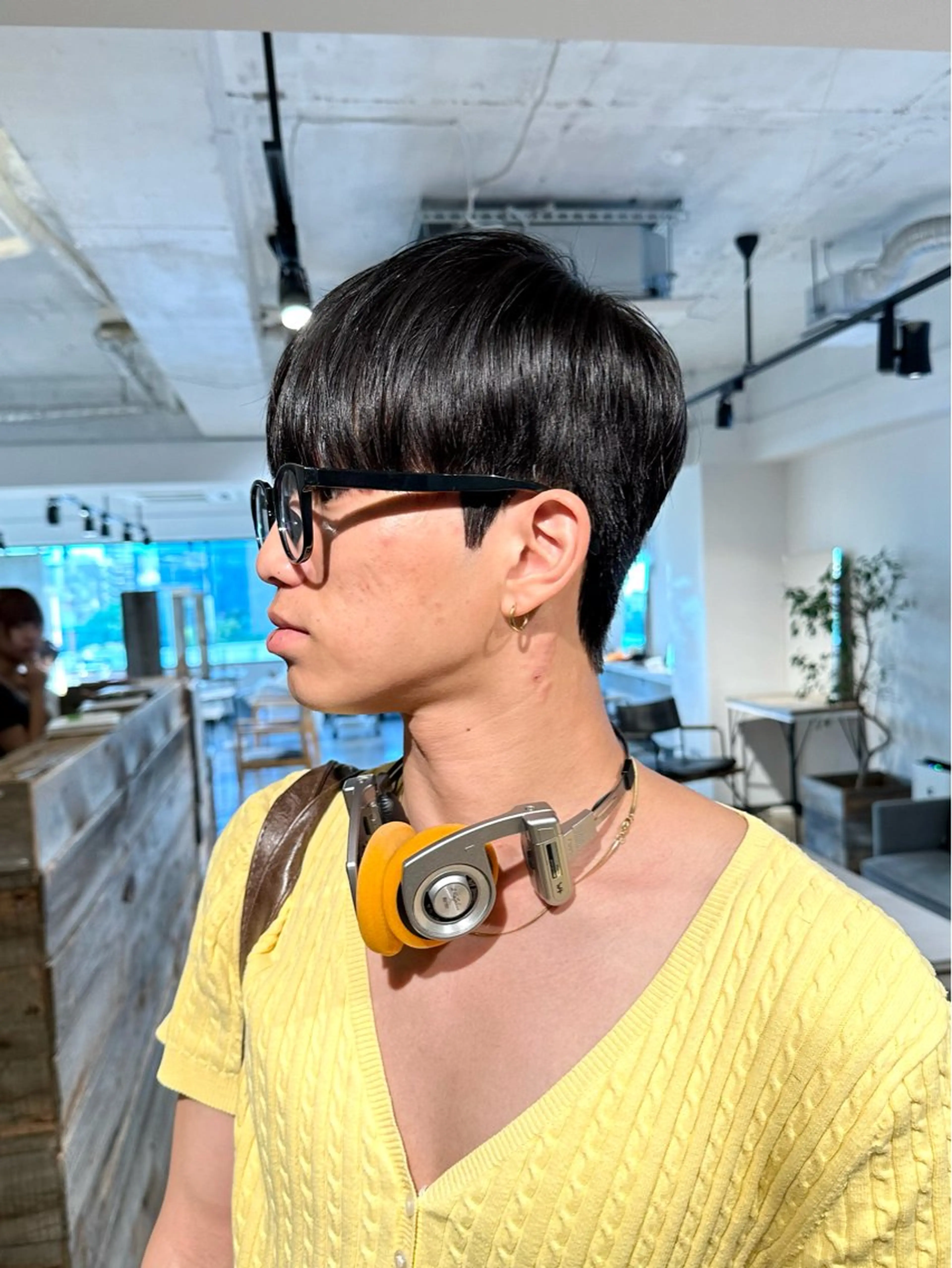 パーマ メンズ ダウンパーマ メンズ韓国風 韓国マッシュ マッシュ メンズパーマ カット パーマ トリートメント 骨格補正施術/メンズ 専門美容師/YUYAのヘアスタイル