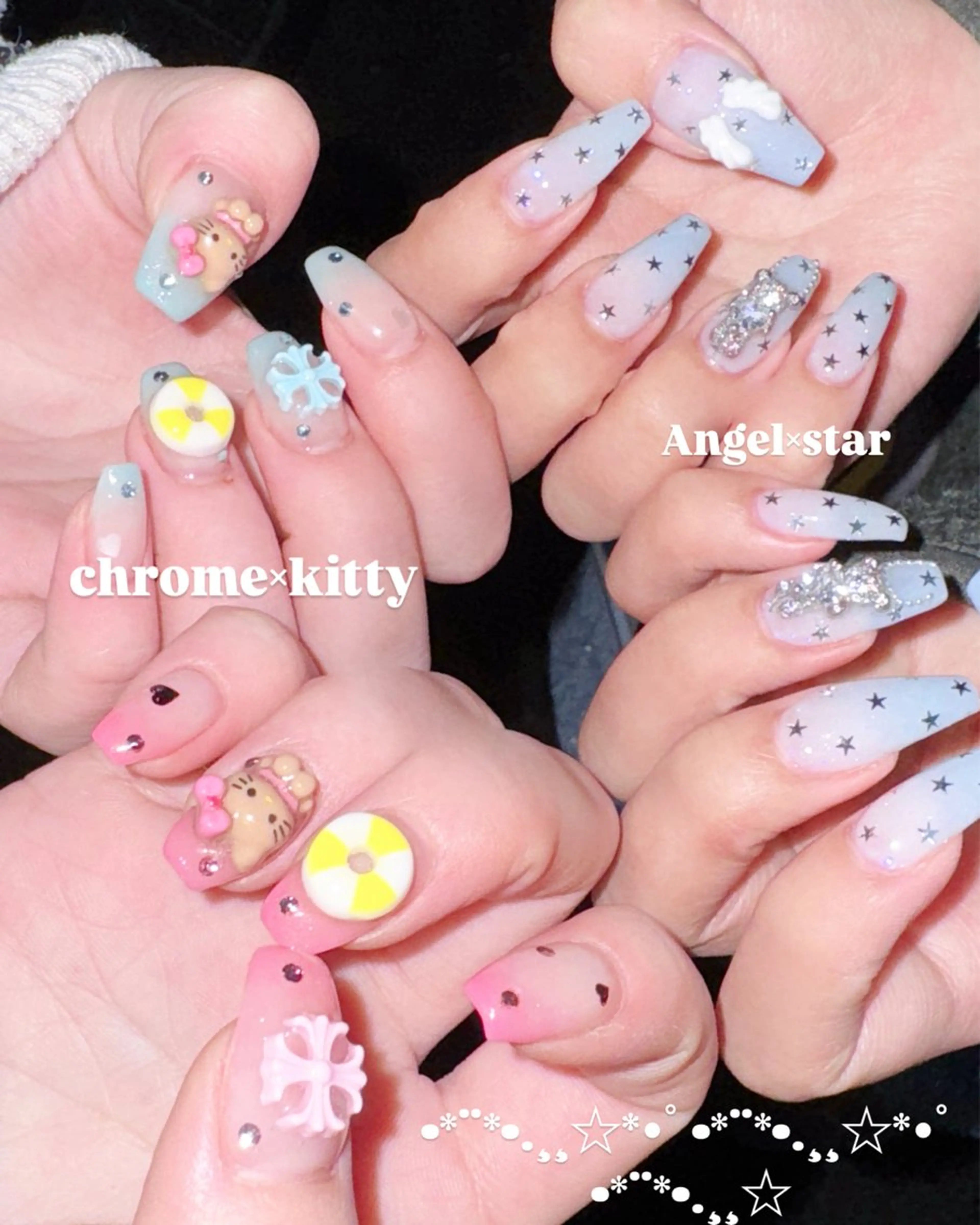 平日限定‼️ミニモ限定💫ハンド💅🏻持ち込み120分アート‼️オフ有り🐜🍒ご新規様以外は➕500円の写真