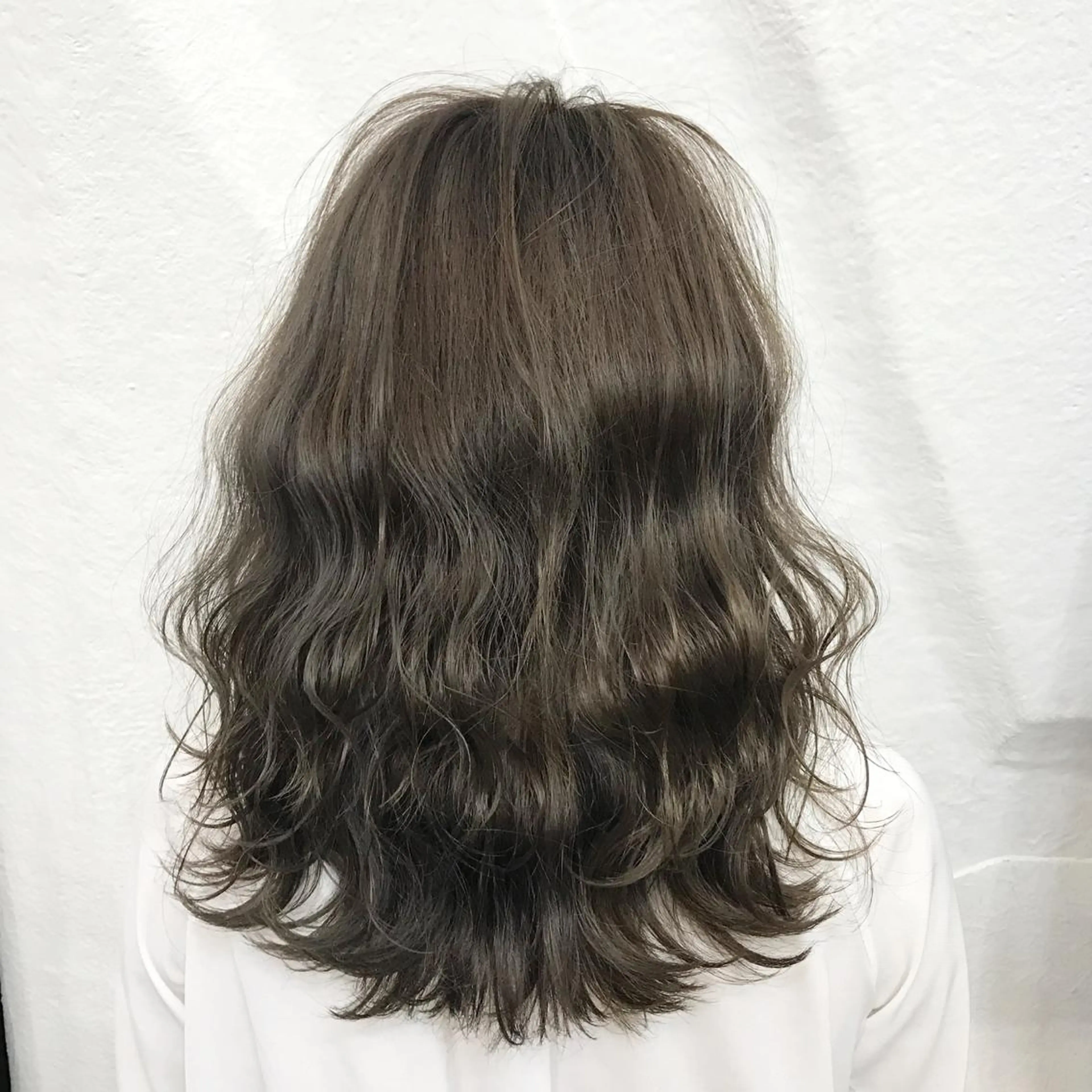 カラー アッシュ アッシュグレー アッシュグレージュ ブリーチ グレージュ K-POP好き美容師 🇰🇷Kai.Yのヘアスタイル
