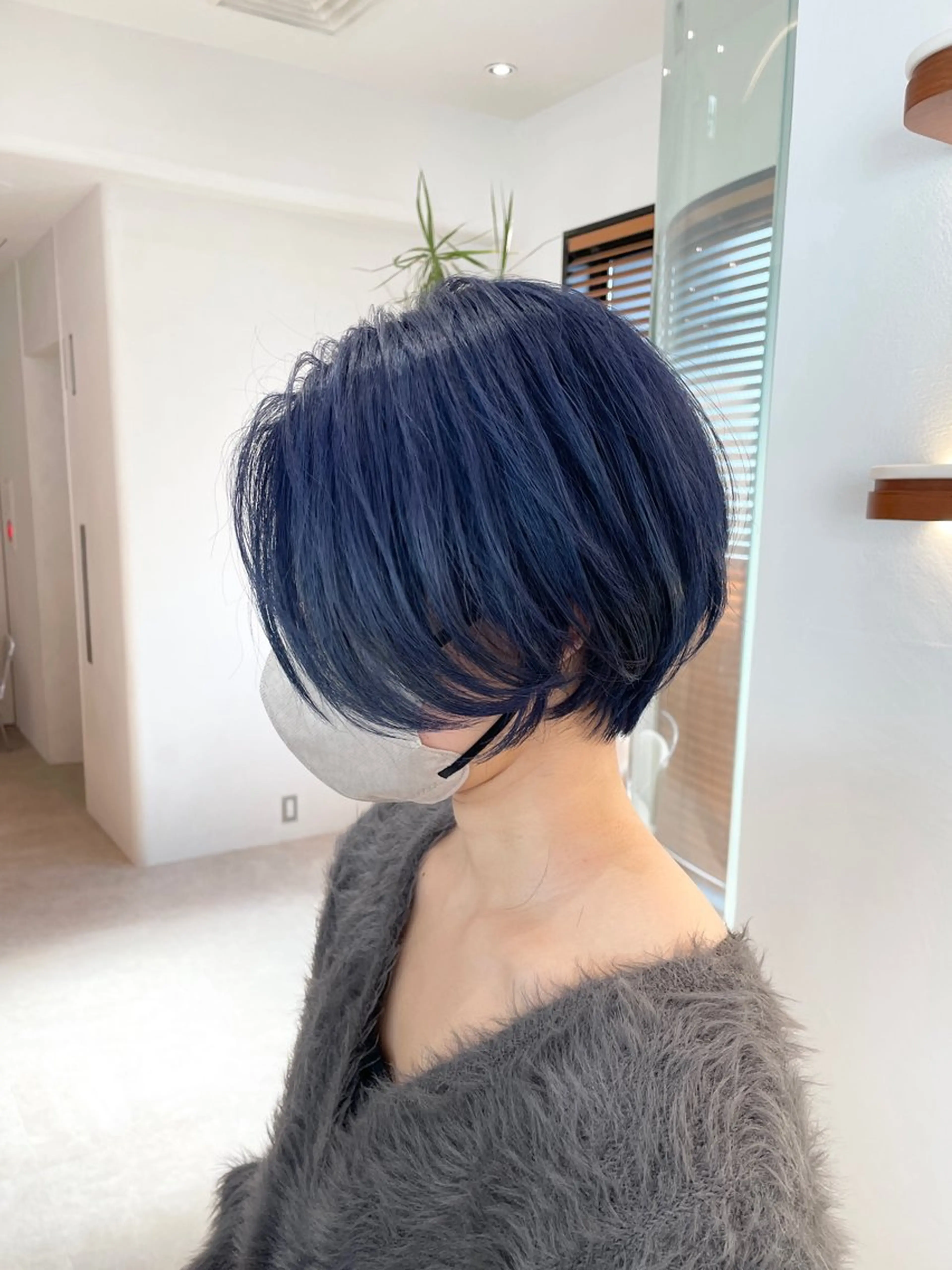 ショート カラー ショートボブ ボブ くびれヘア ショートヘア カット ヘアカラー トリートメント 田中航平/渋谷ボブ/ レイヤーボブのヘアスタイル