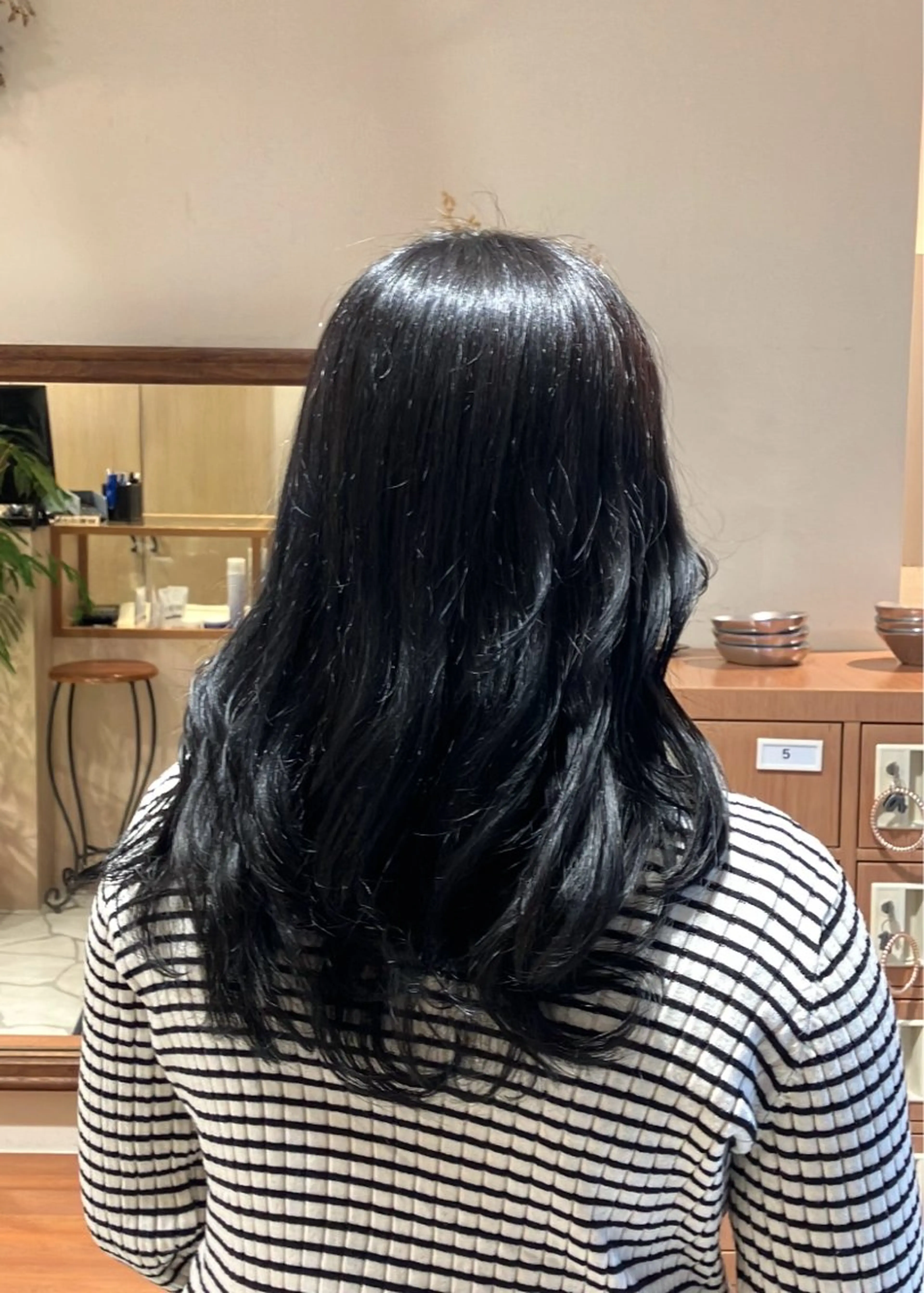 セミロング カラー ヘアアレンジ 久野紗愛 【髪質改善　艶髪】のヘアスタイル