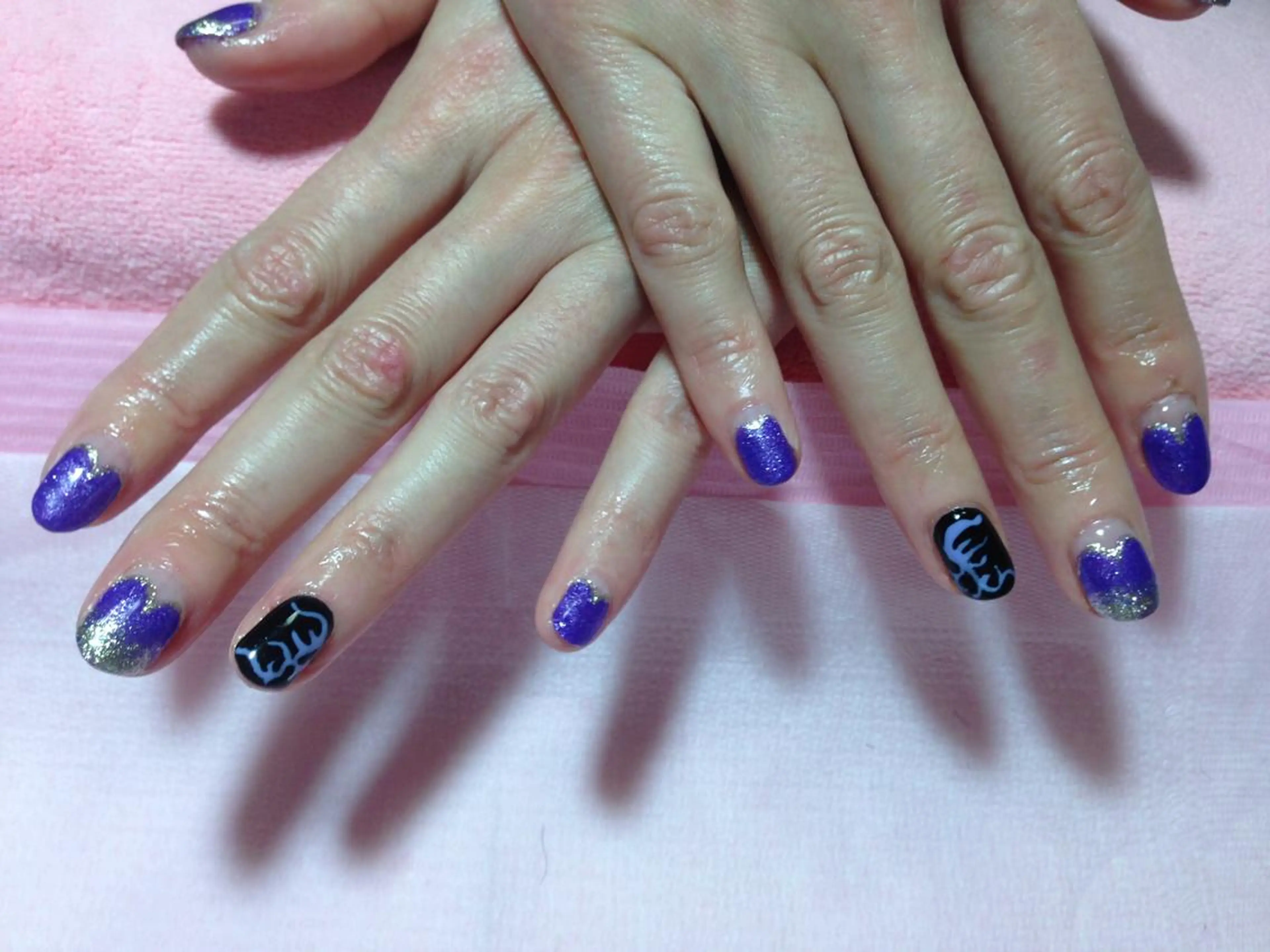 ネイル アートネイル ジェルネイル 持ち込み 管 裕子(日本人)のネイルデザイン