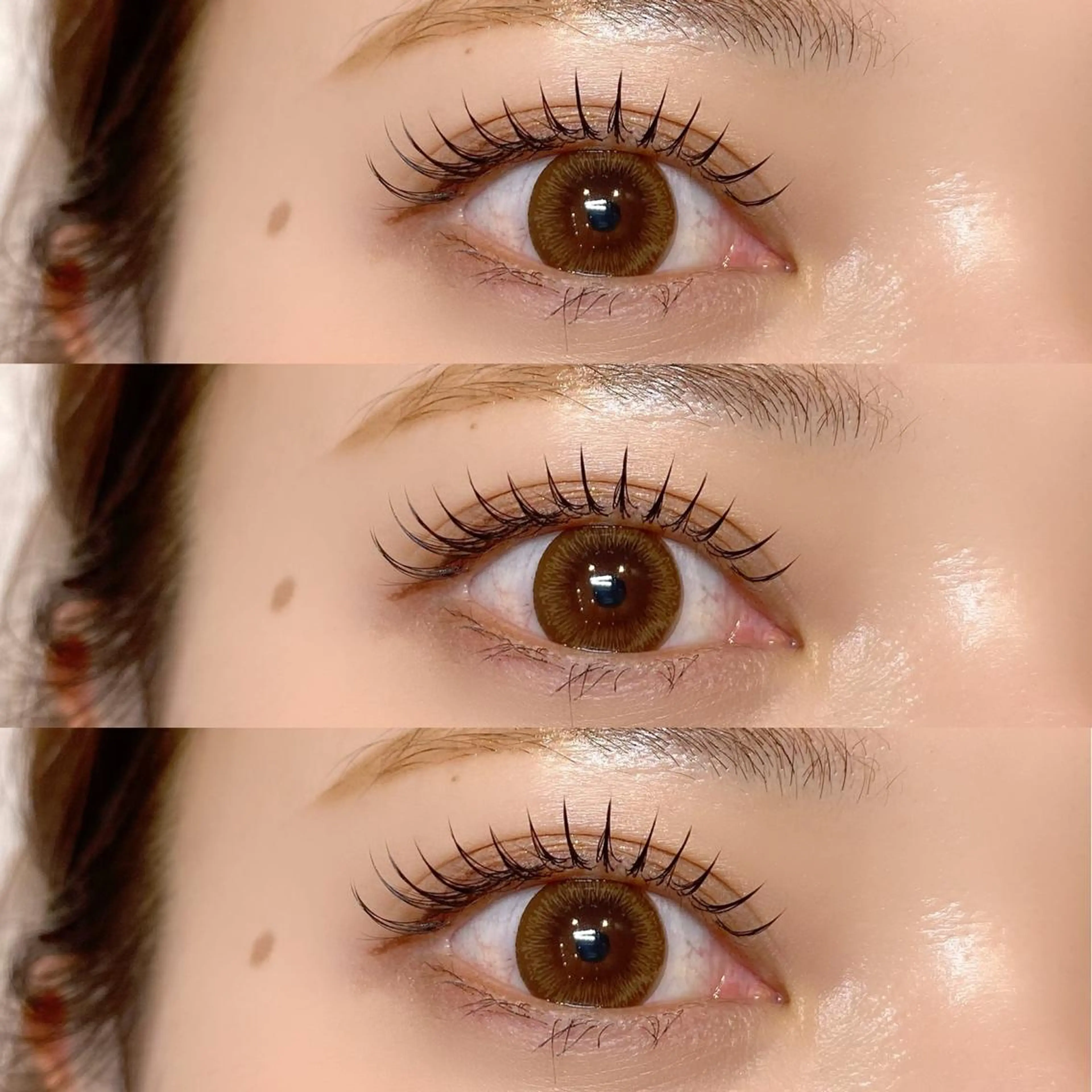 マツエク・マツパ 束感まつ毛 カラーマツエク マツエク RUMéL 🌙YUIのマツエク・マツパデザイン