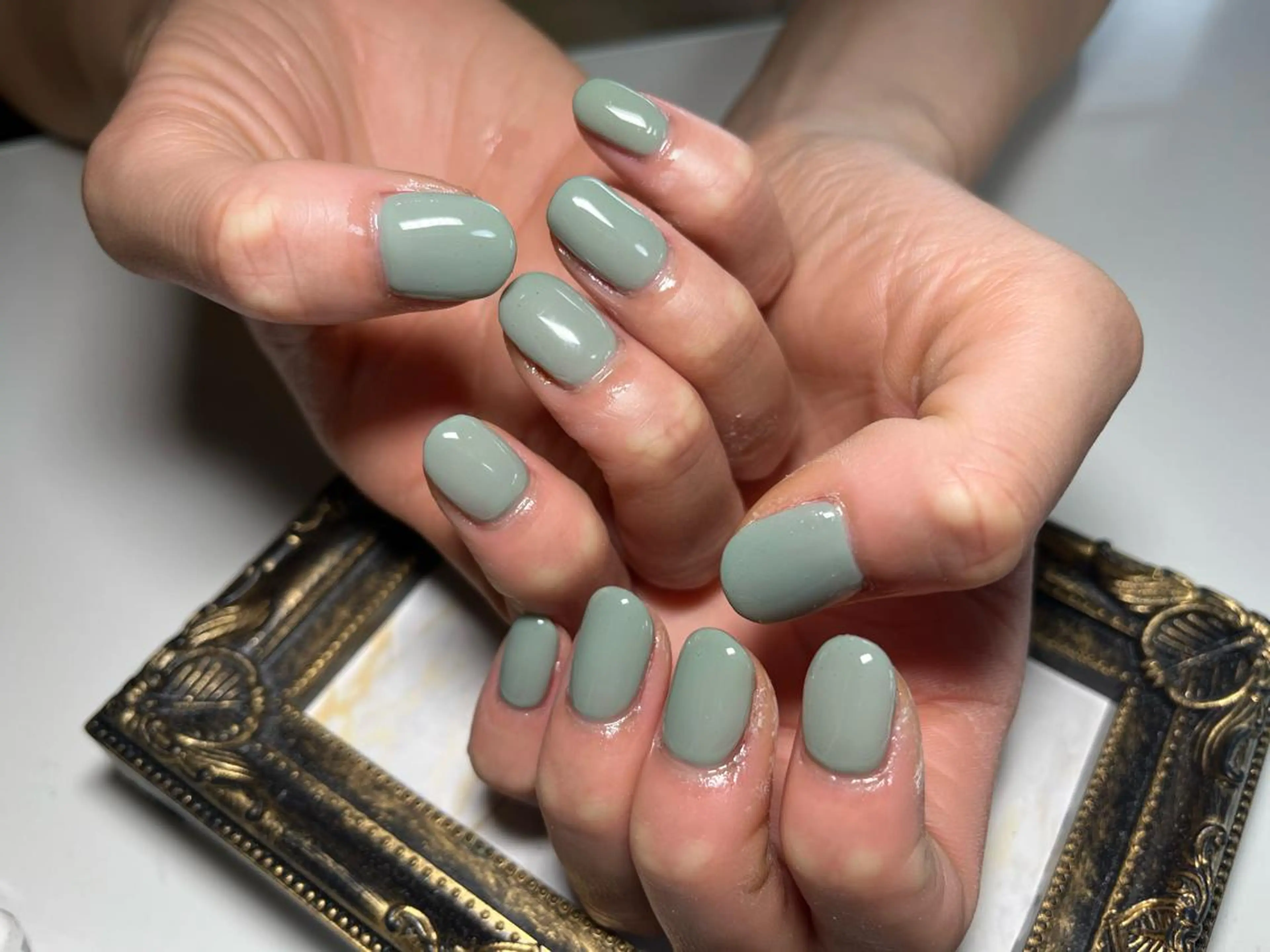ネイル ワンカラーネイル Nail salon Caco.のネイルデザイン