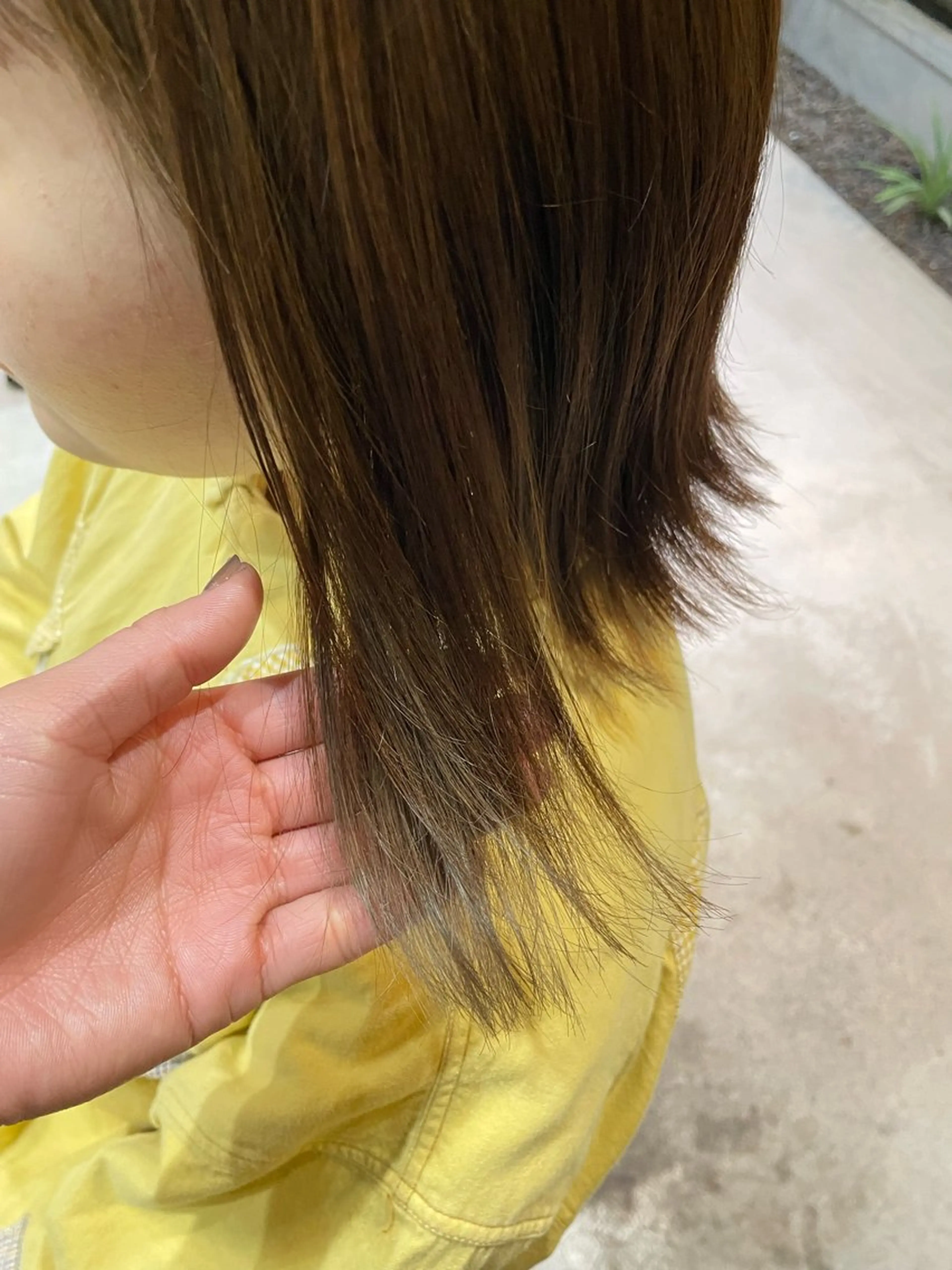 ミディアム カラー 艶髪/透明感カラー/ 韓国/nonokaのヘアスタイル