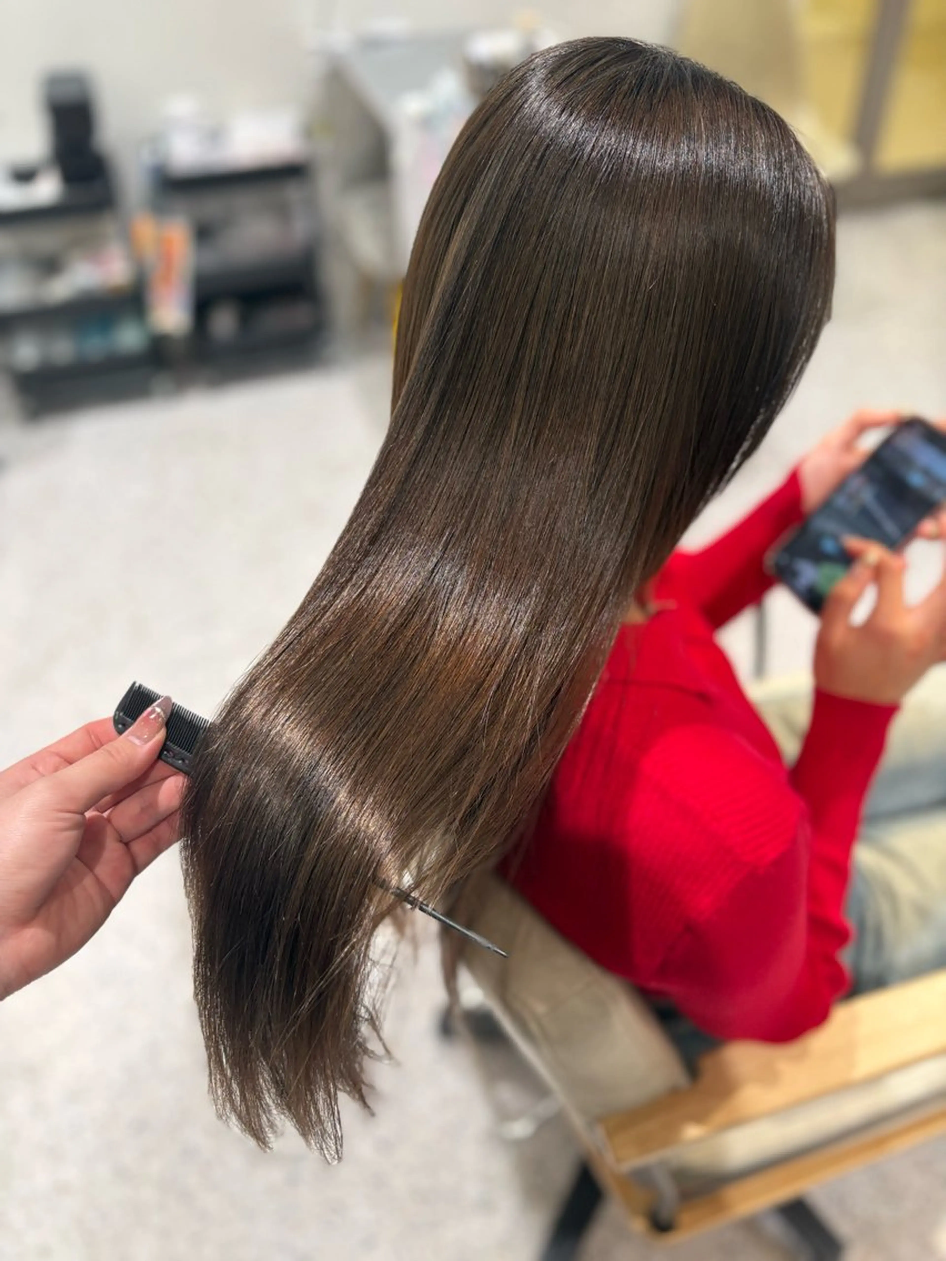 ロング カラー ヘアカラー ブリーチ/マツエク 𝓡𝓲𝓷🫧のマツエク・マツパデザイン