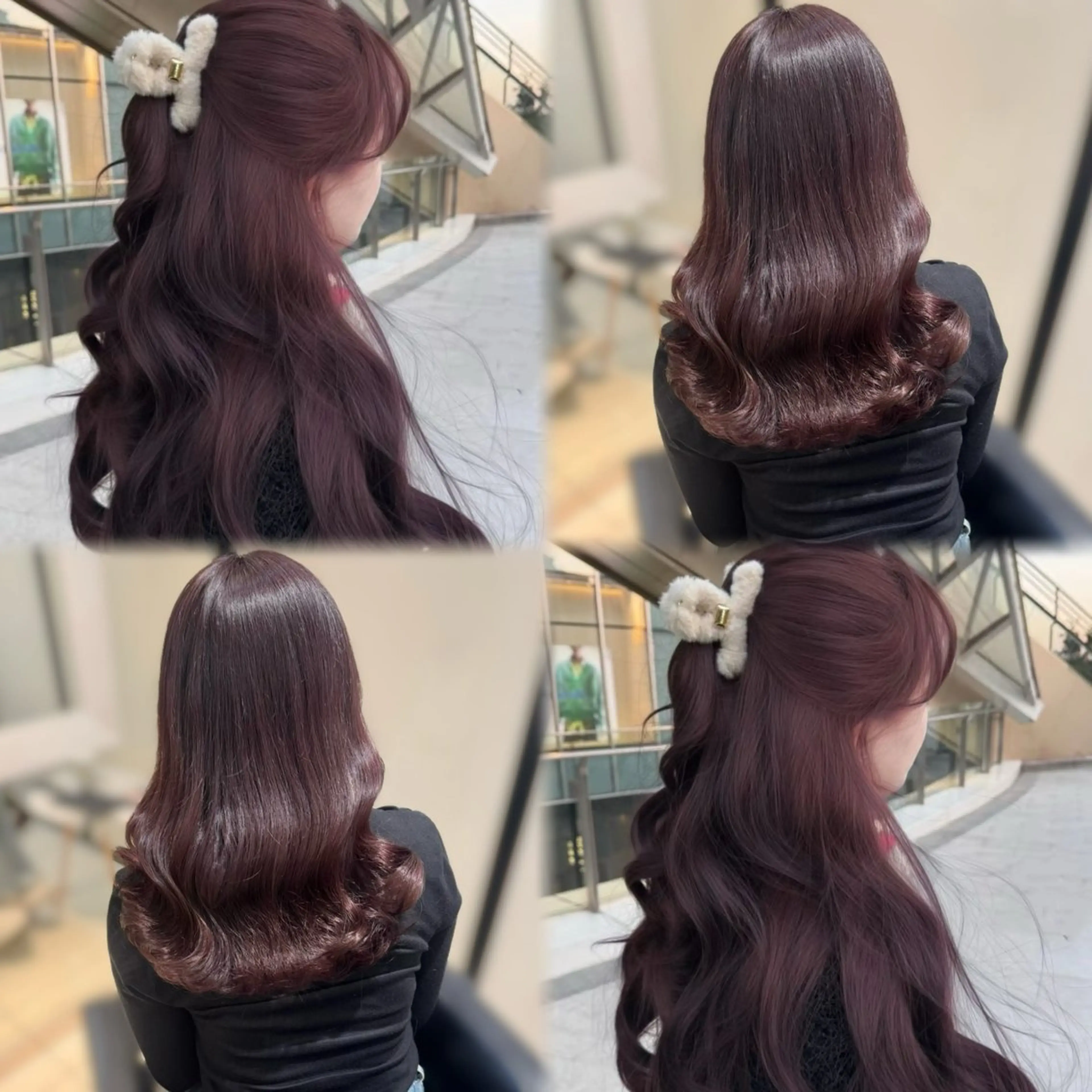 ロング カラー カット ヘアカラー トリートメント ブリーチなしカラー kana🐱のヘアスタイル