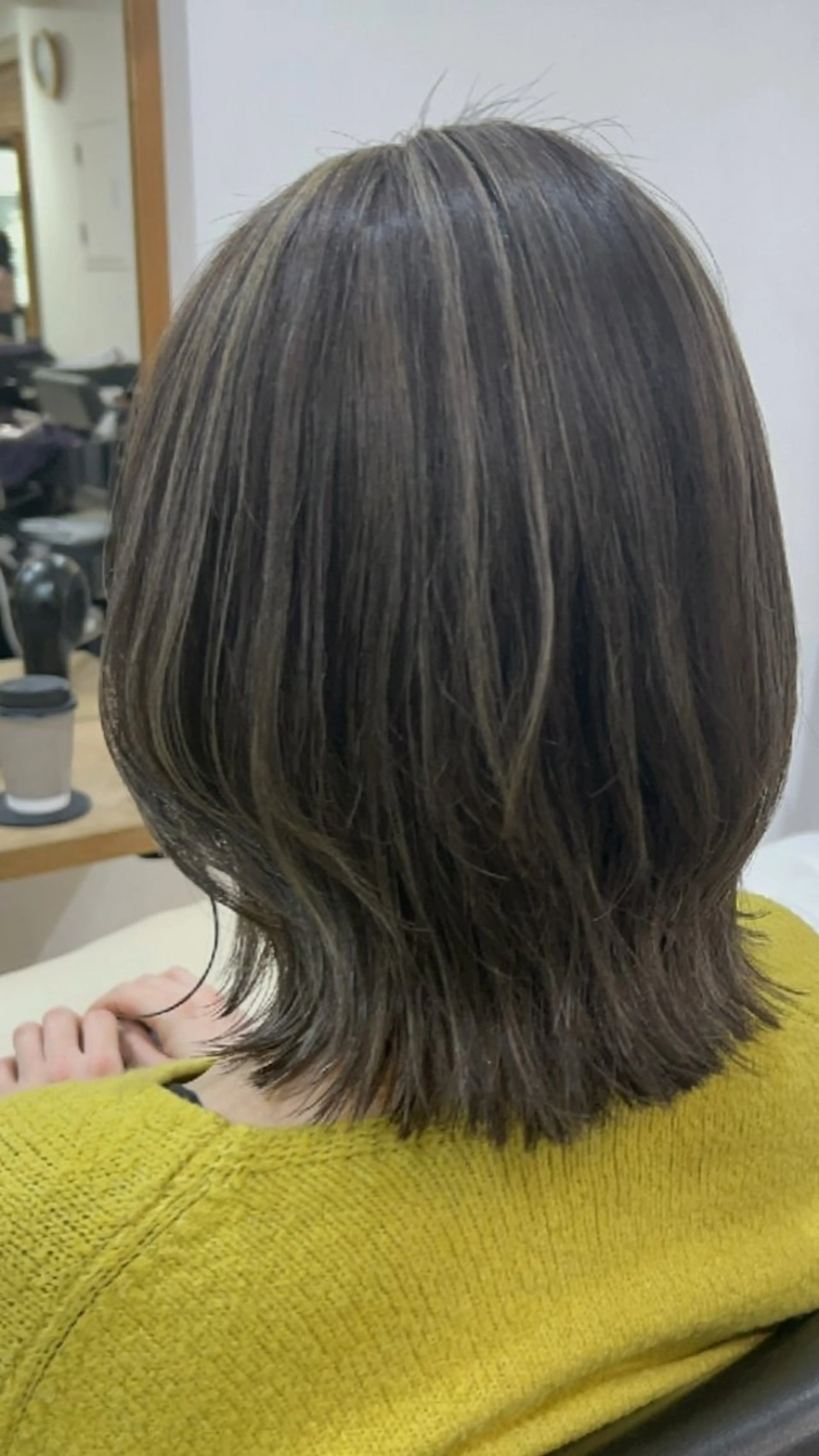 ショート ハイライト カット ヘアカラー トリートメント ボブ人気No,1✨ TAME副店長のヘアスタイル