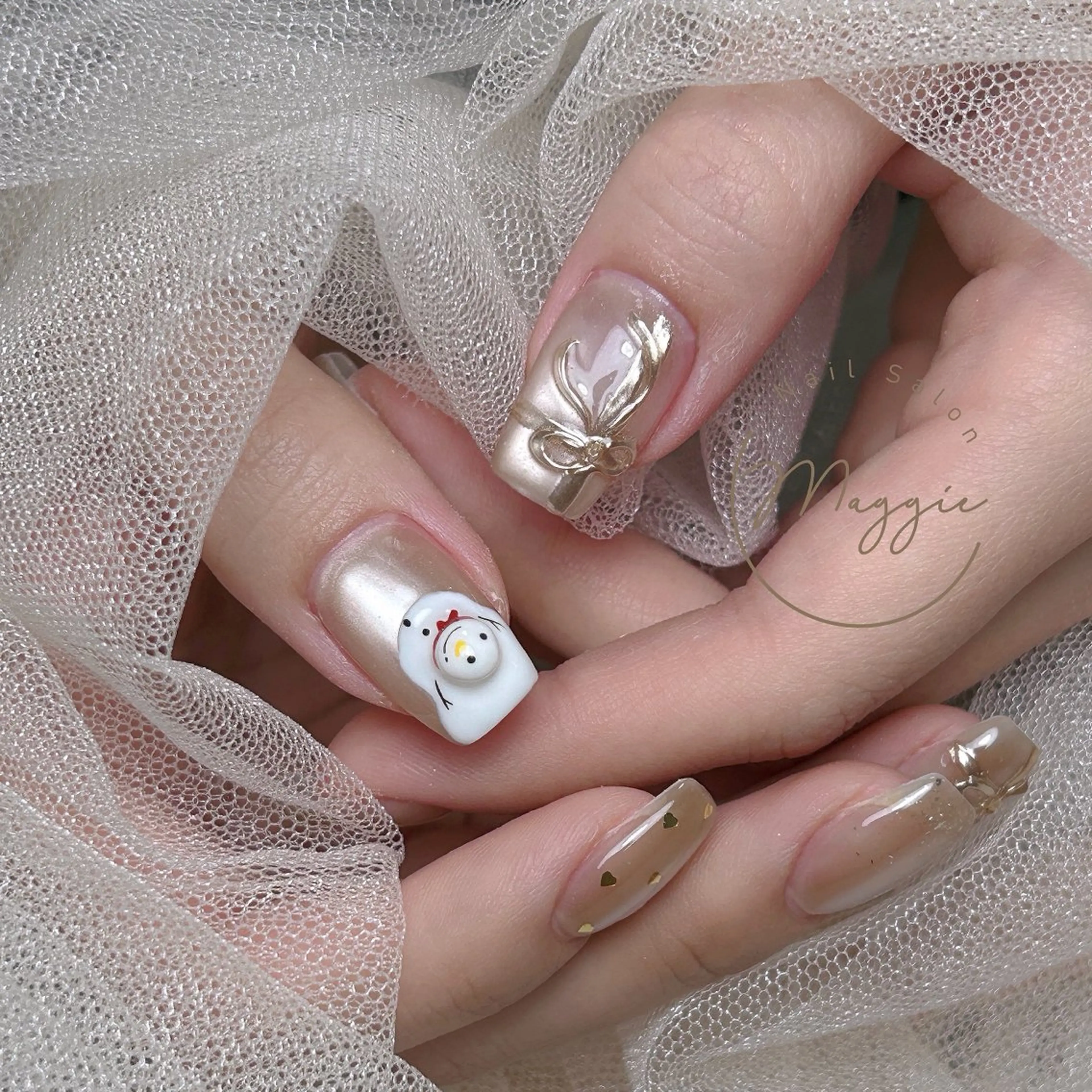 ネイル Maggie Nail🦩のネイルデザイン