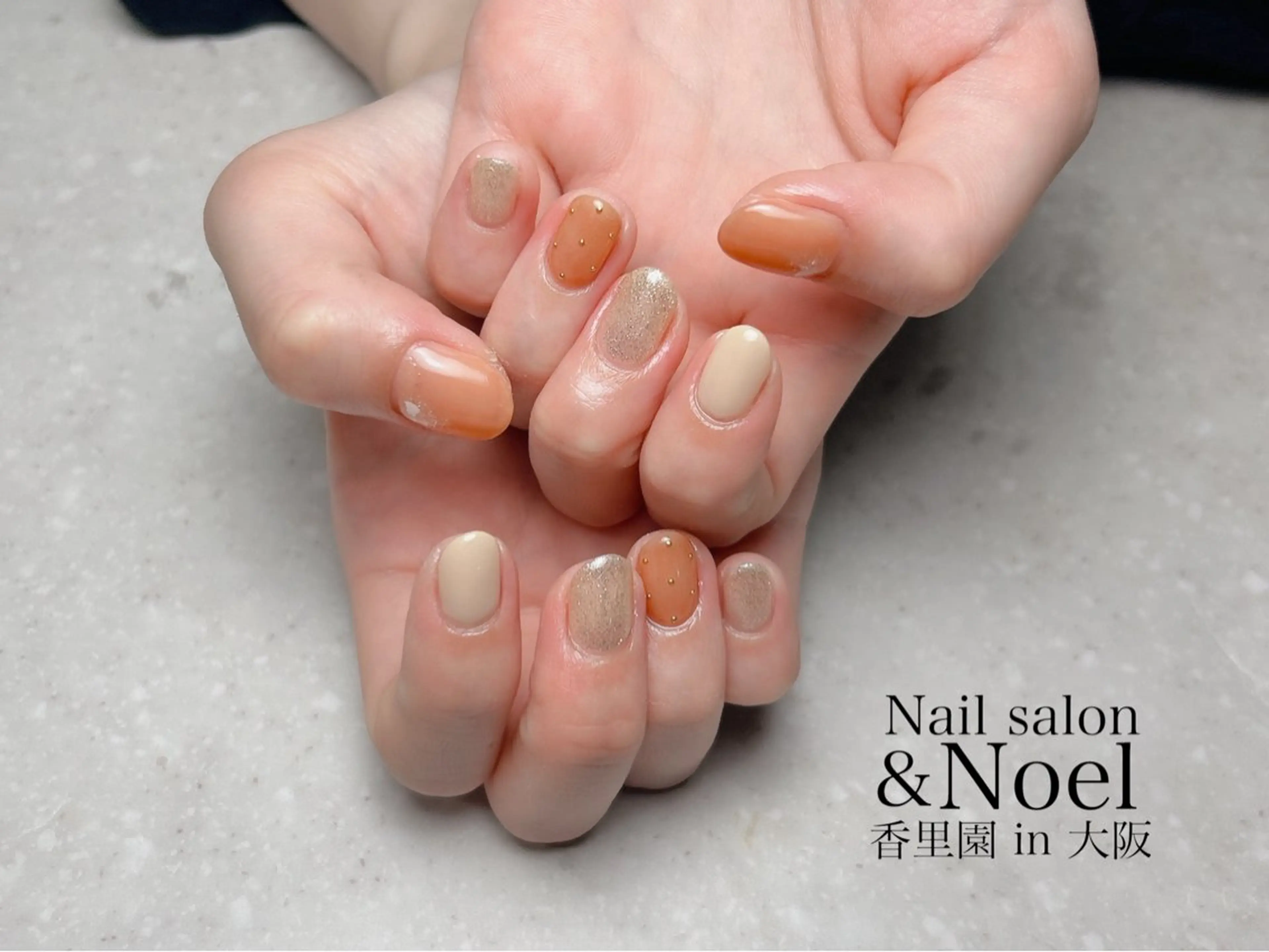 ネイル ハンドネイル Nailsalon  &Noel所属・もも 🍑のネイルデザイン