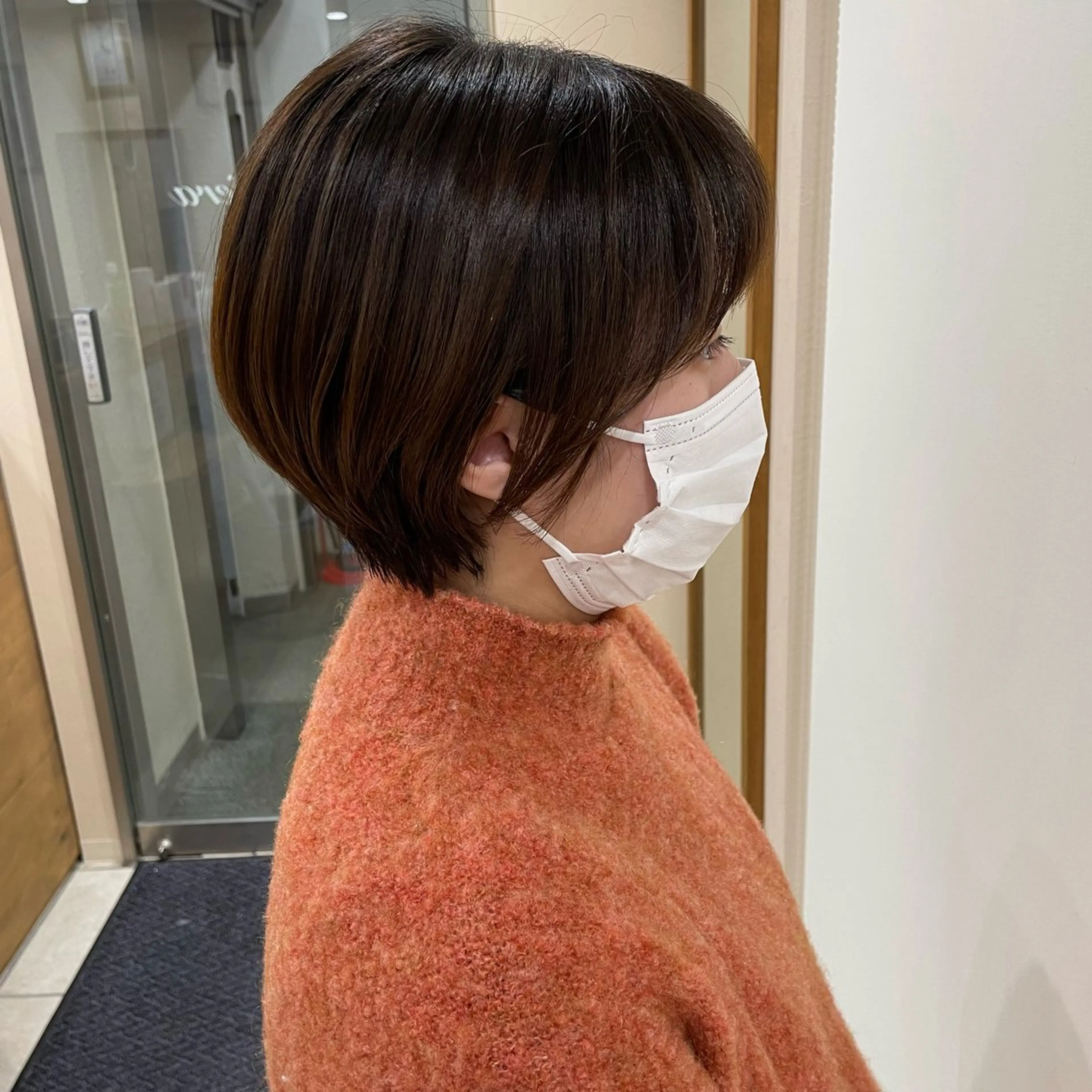 ショート カラー 透明感カラー ボブ ショートヘア 小顔カット 平日オススメ✨ プチプラ✨山下のヘアスタイル