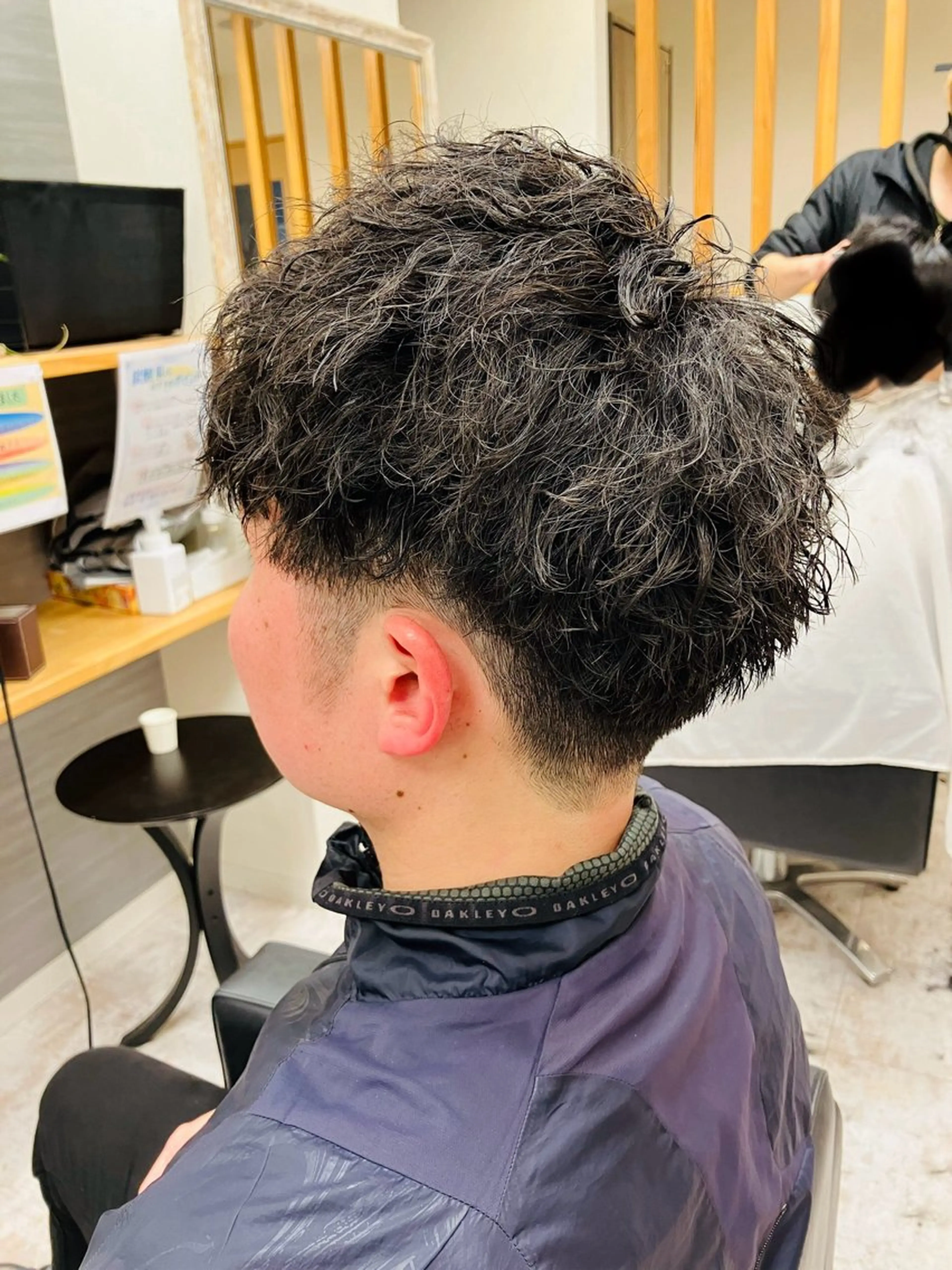 パーマ メンズ カット パーマ メンズ特化/パーマ/ フェードWATARUのヘアスタイル