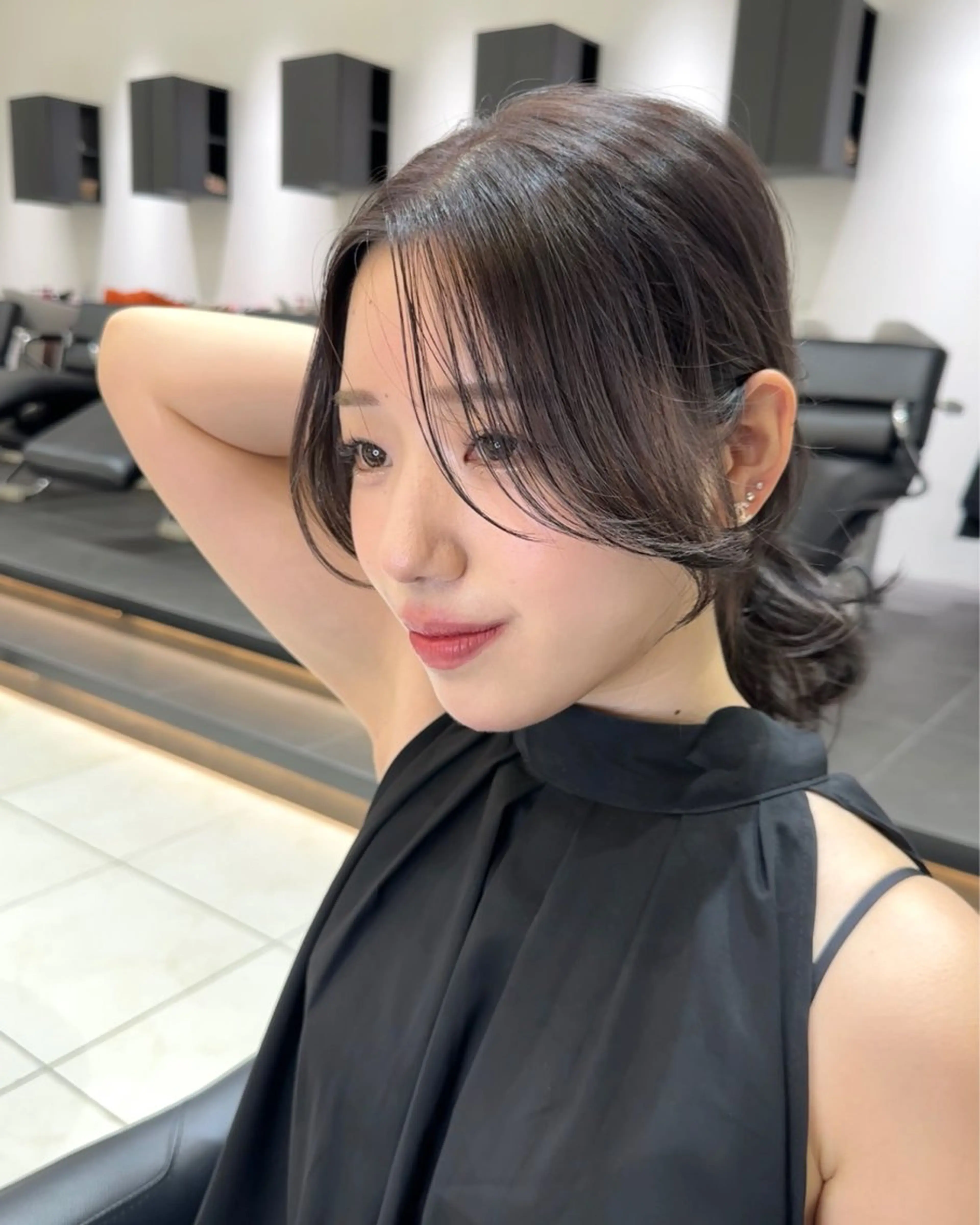 セミロング 尾田 一仁のヘアスタイル