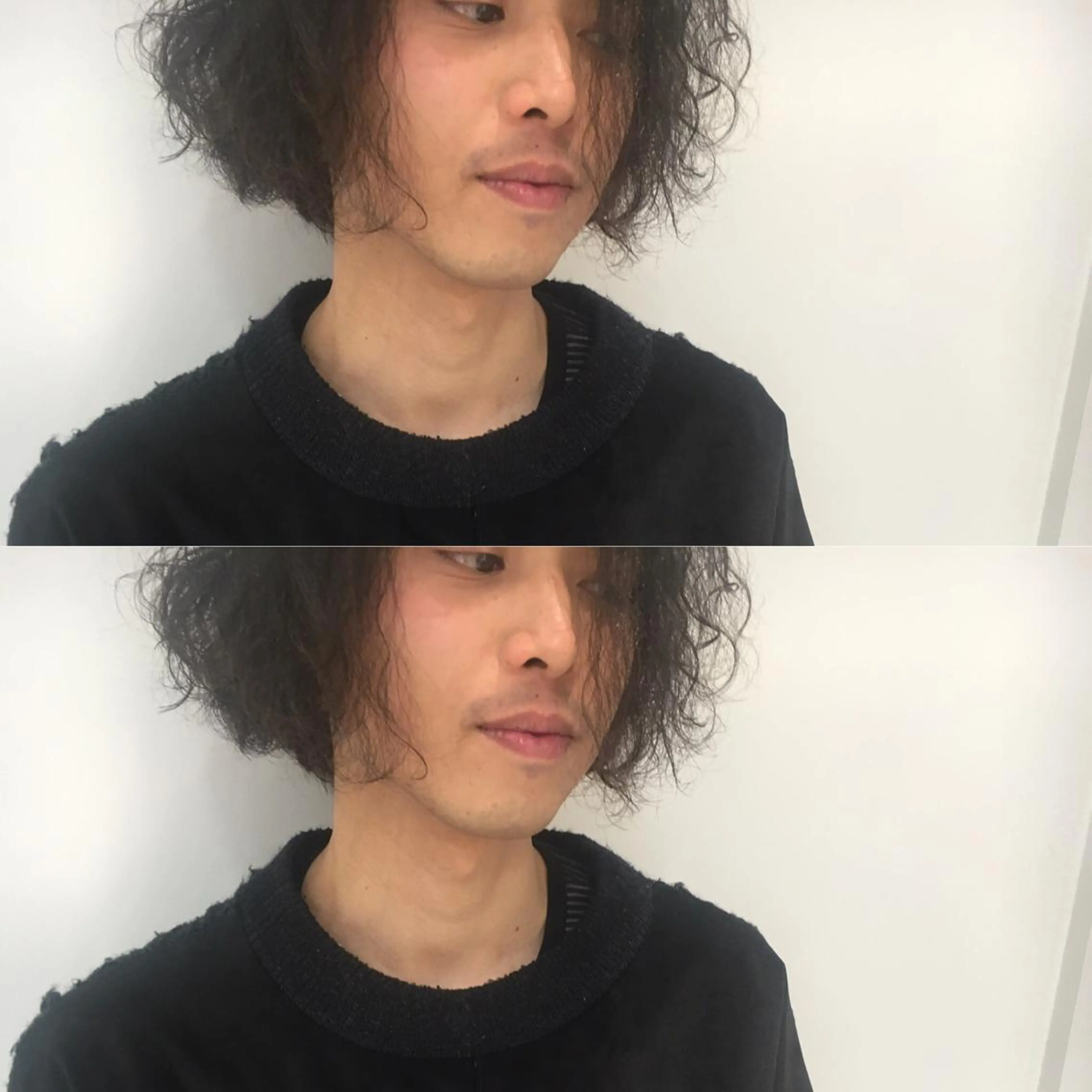 ショート ミディアム パーマ ミディアムパーマ 江原 彩華のヘアスタイル