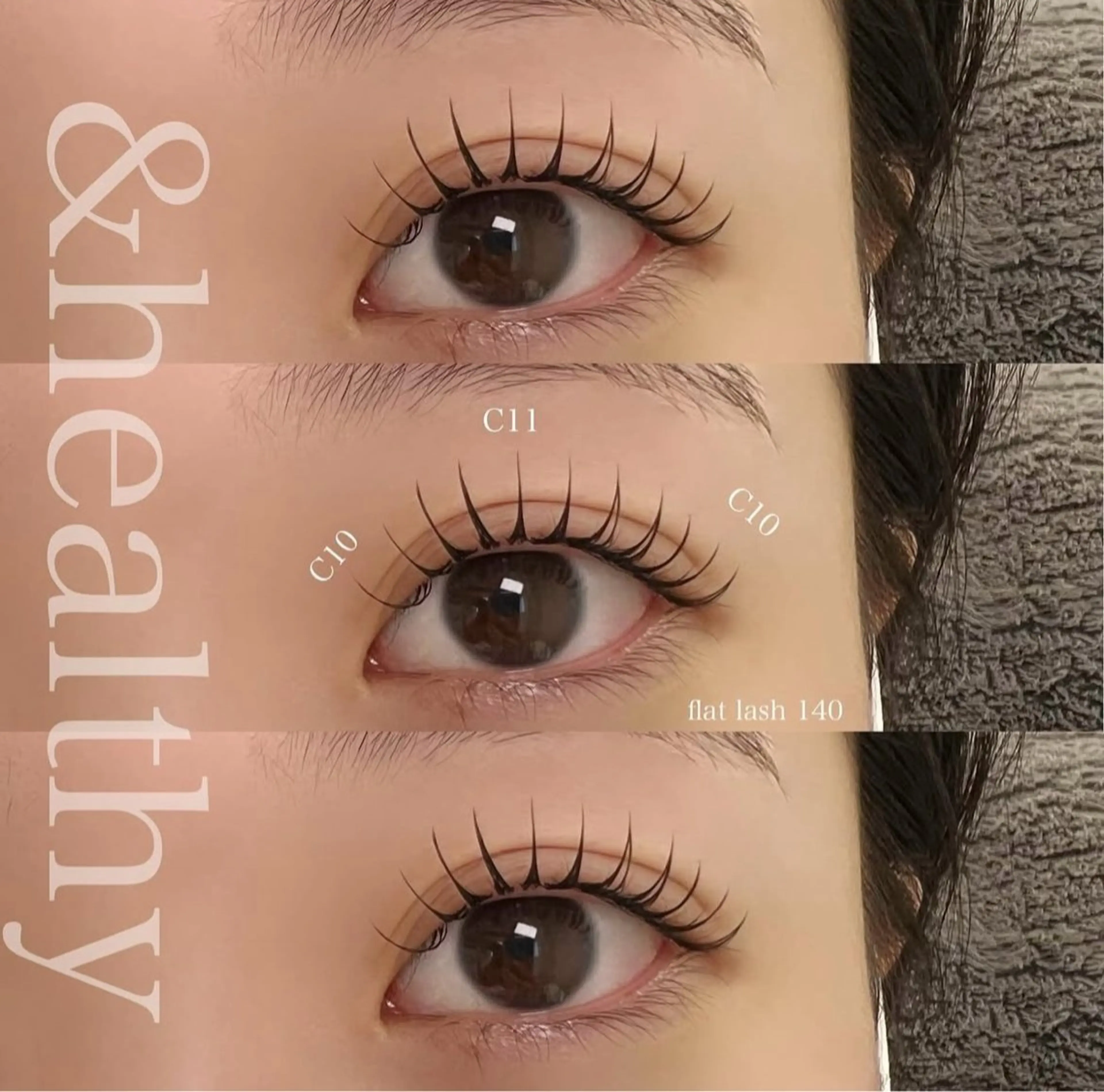 マツエク・マツパ 愛・ラッシュAURA ʚ🎀ɞ⋆みやのマツエク・マツパデザイン