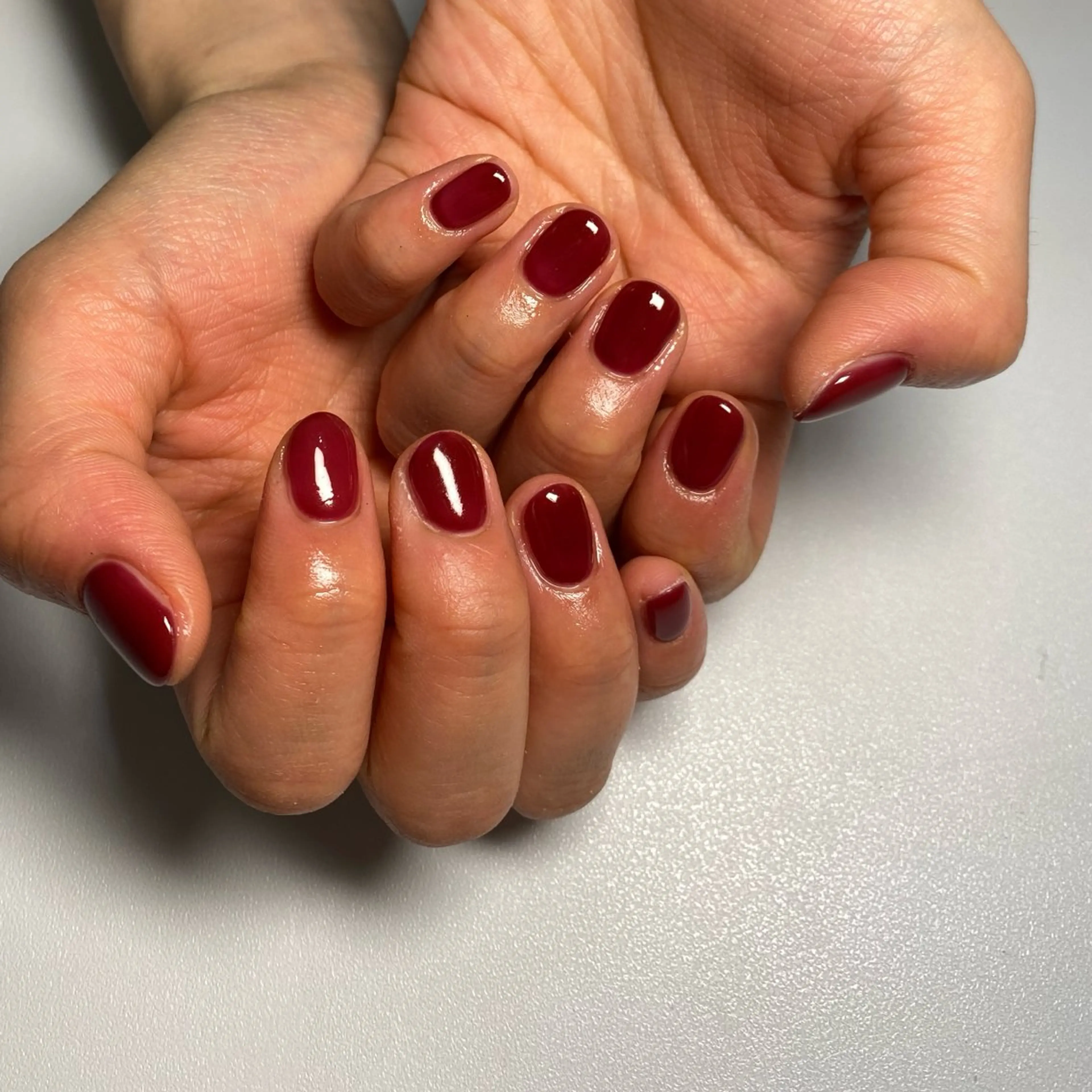 ネイル ワンカラーネイル うえぽん 🌟のネイルデザイン