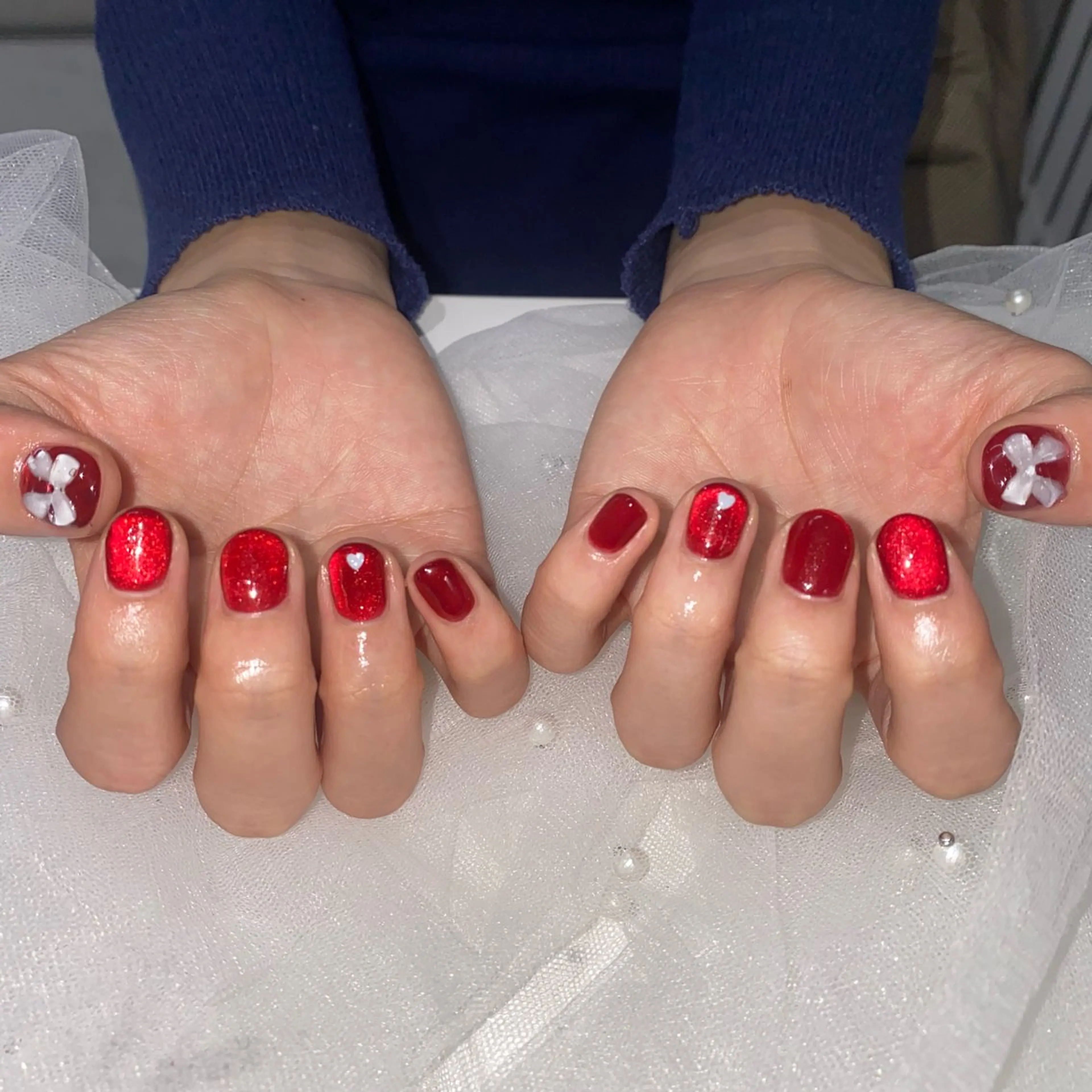 ネイル マグネットネイル 🎼yuuka/池袋 🎼WOLTOKYOのネイルデザイン