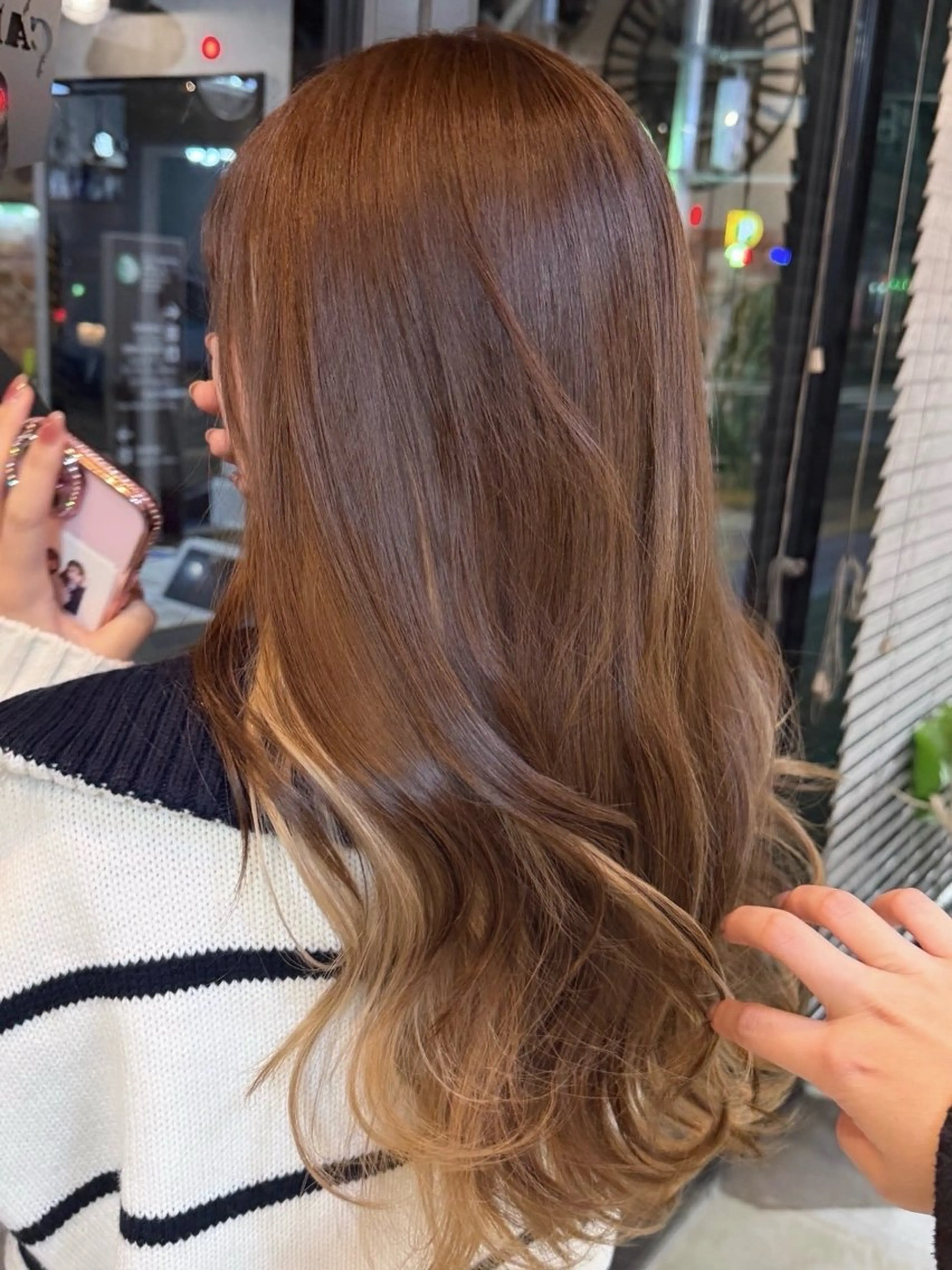 ロング カラー ヘアカラー ⟡.·🖤TheC HIYORI🖤⟡.のヘアスタイル