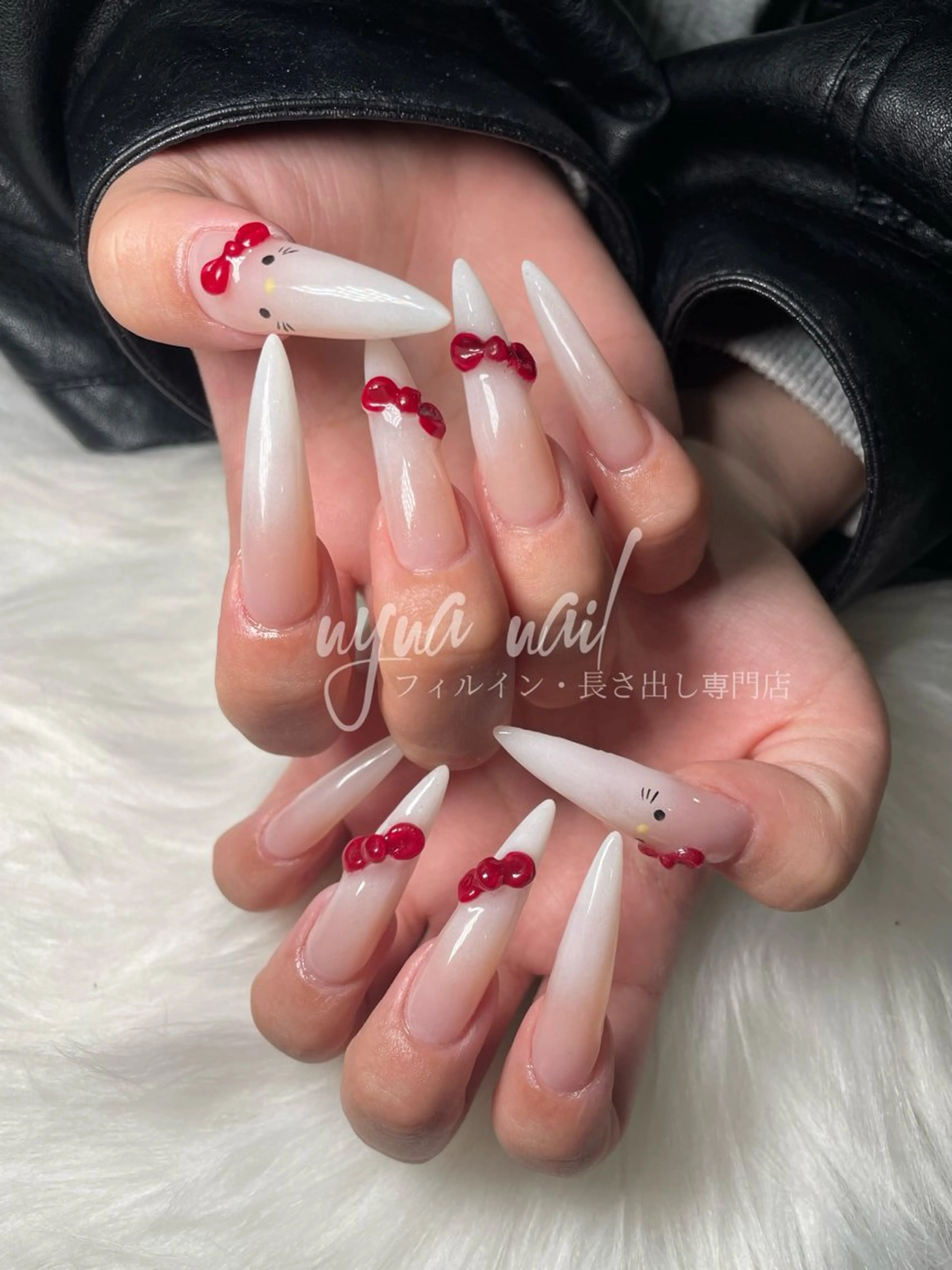 ネイル ロングネイル Nyna nail Chiakiのネイルデザイン