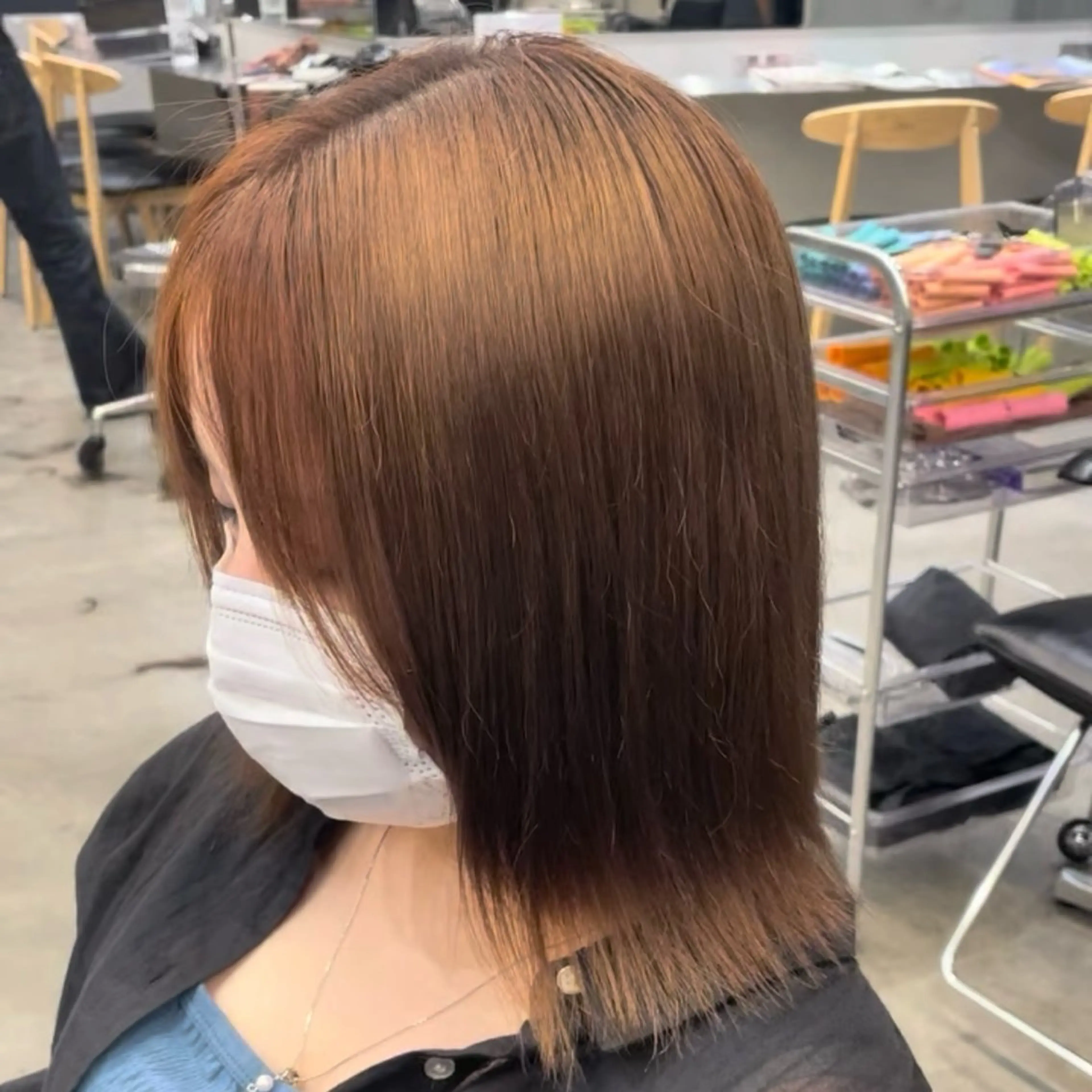 ミディアム ヘアアレンジ fifth Tokyo所属・fifth 石川 凪のヘアスタイル
