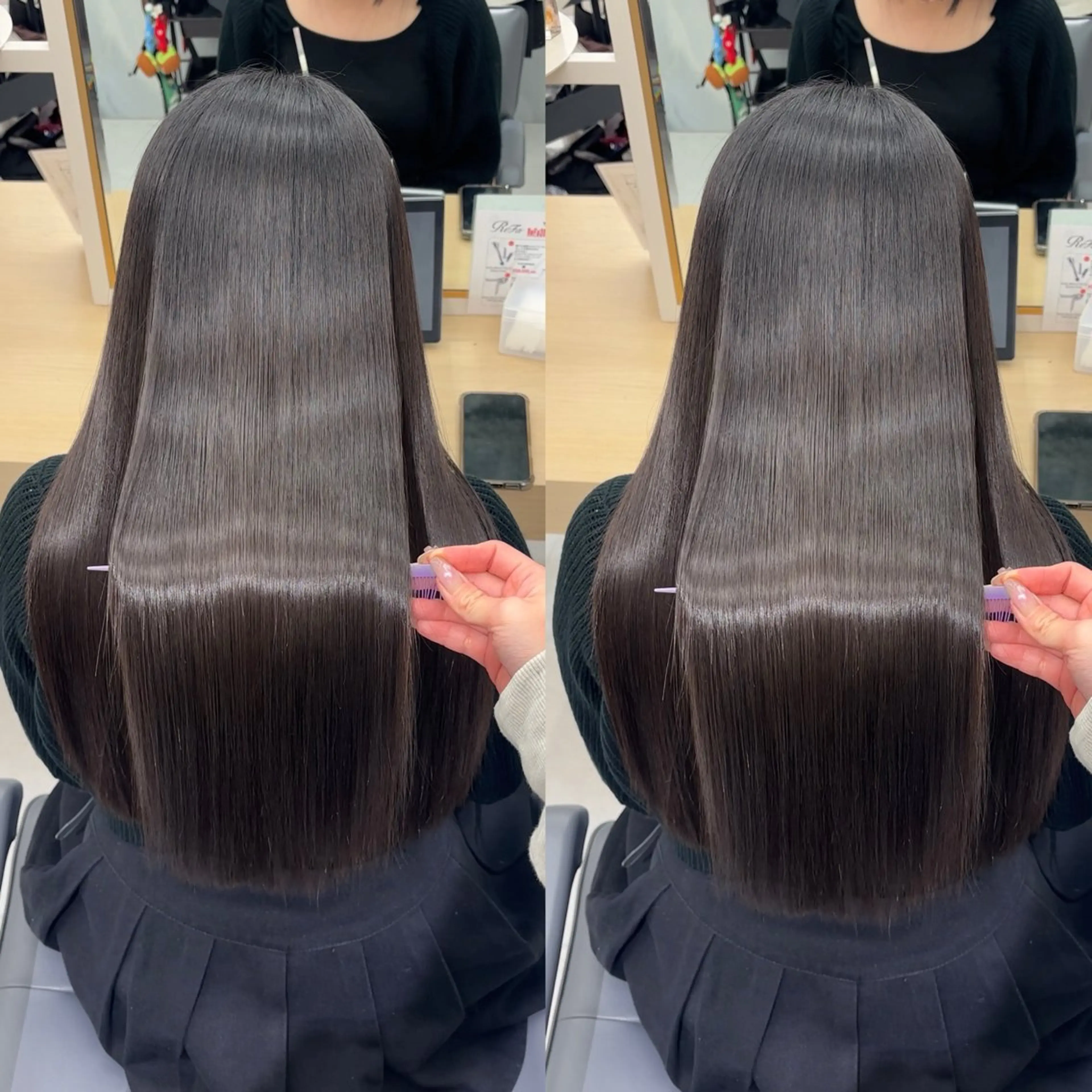 ロング カット トリートメント 韓国風/髪質改善/ Kiyoraのヘアスタイル