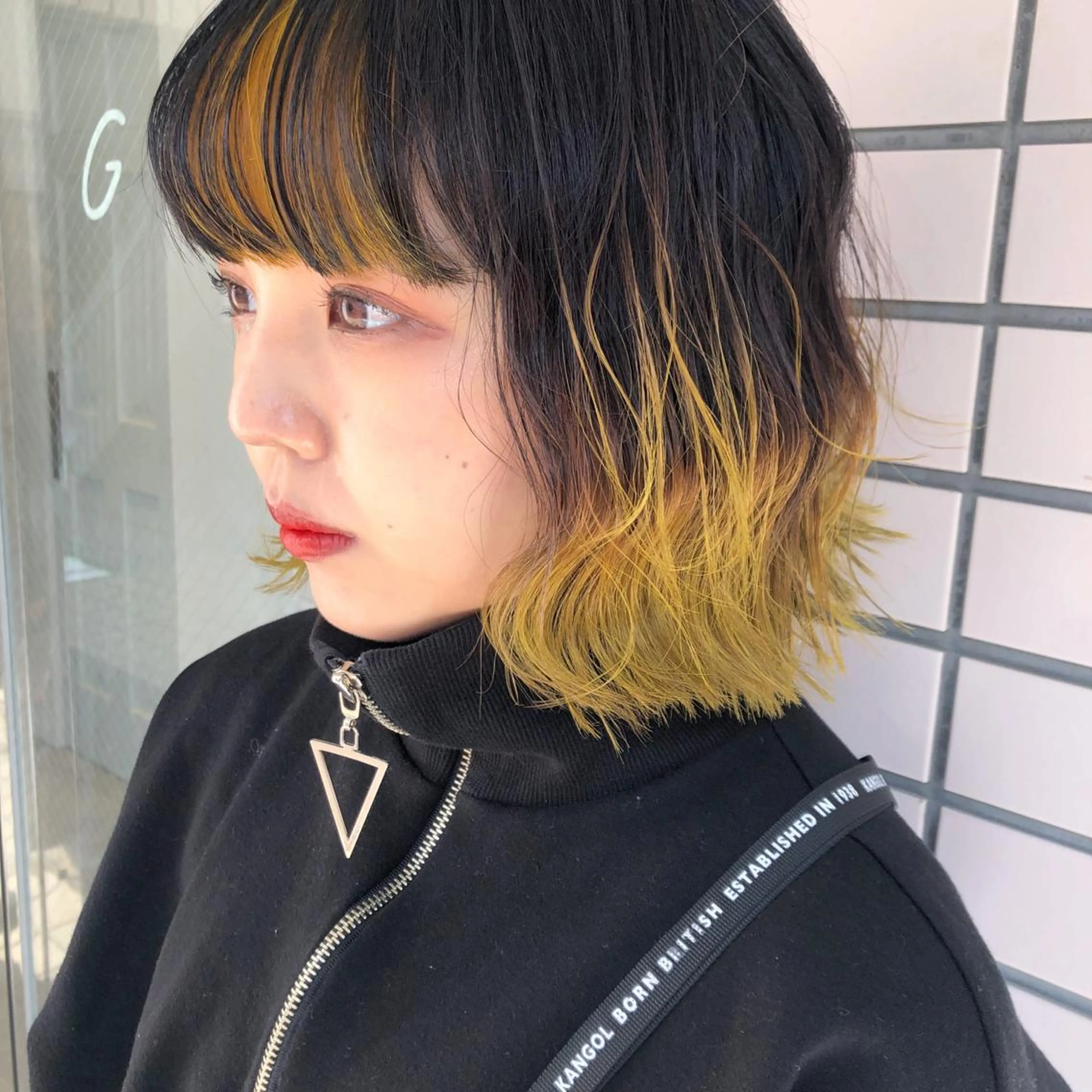 ミディアム カラー パーマ ヘアアレンジ メンズ ネイル マツエク・マツパ 天神レイヤーカット No.1💖マユカのヘアスタイル
