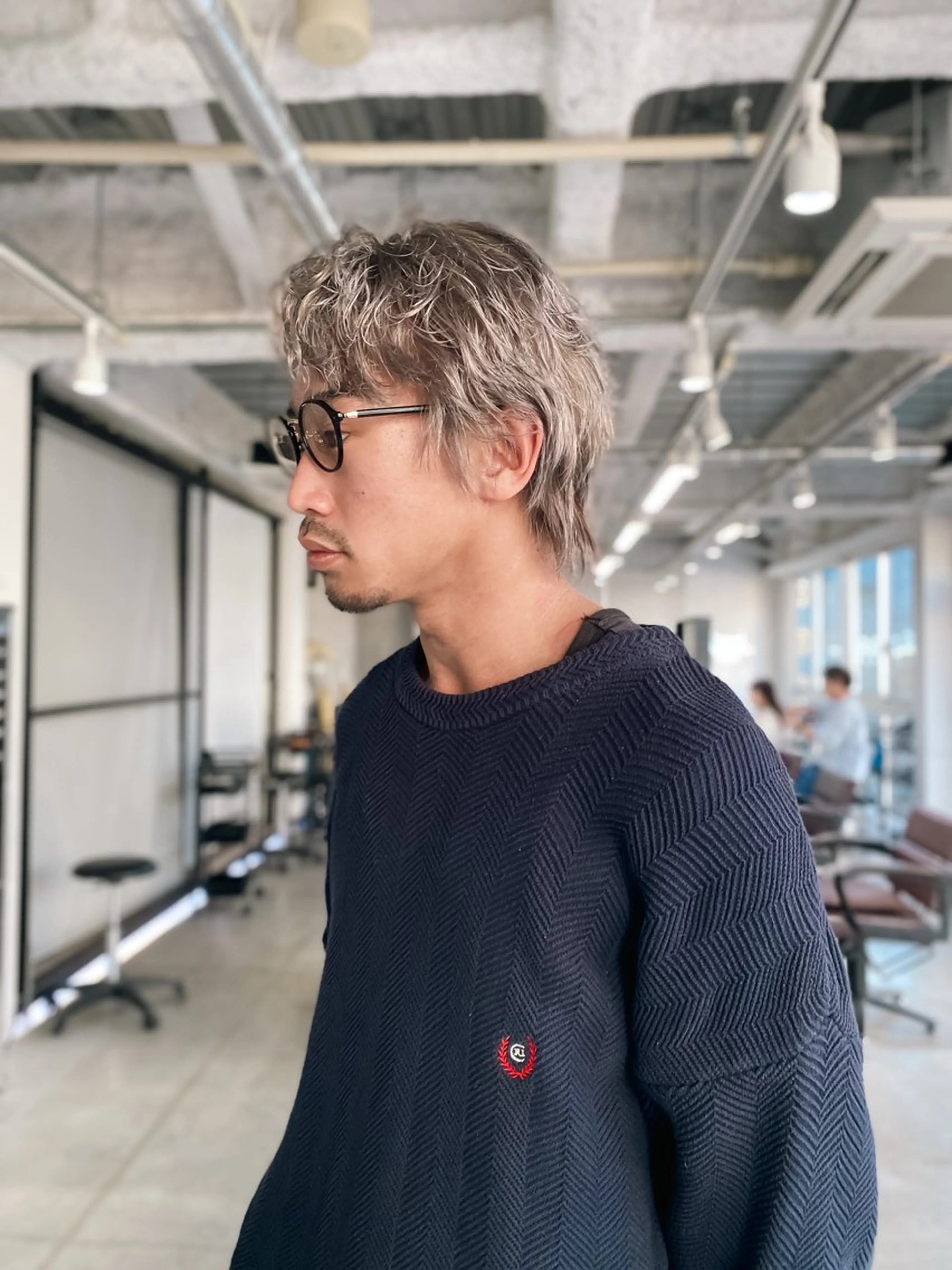 ショート カラー パーマ steed tokyo所属・KOOKI スティードトーキョーのヘアスタイル