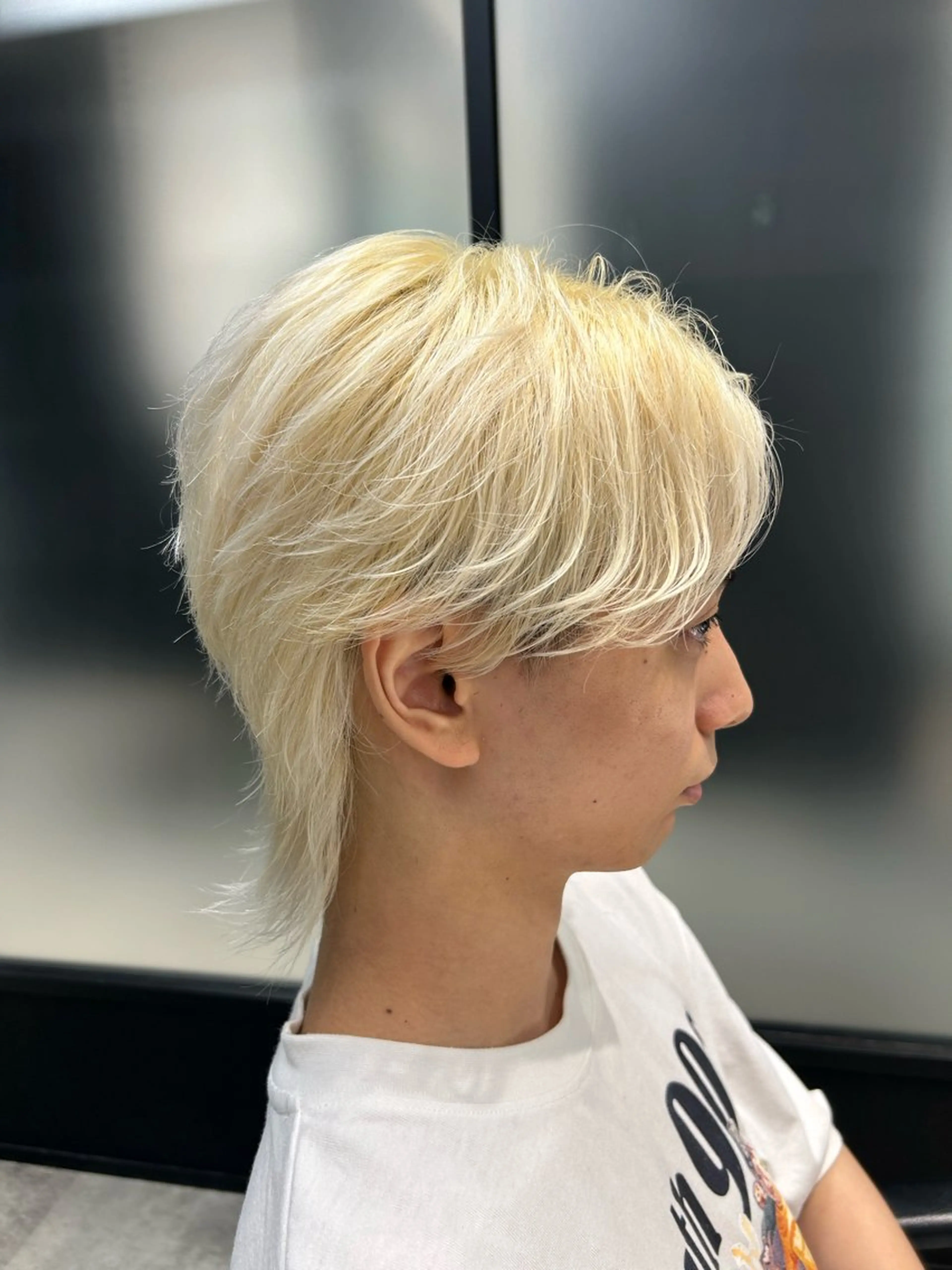 ショート カラー メンズ メンズハイトーン 抜きっぱなしブロンド ブロンド ハイトーンカラー 渋谷メンズヘア/ 加藤優一のヘアスタイル