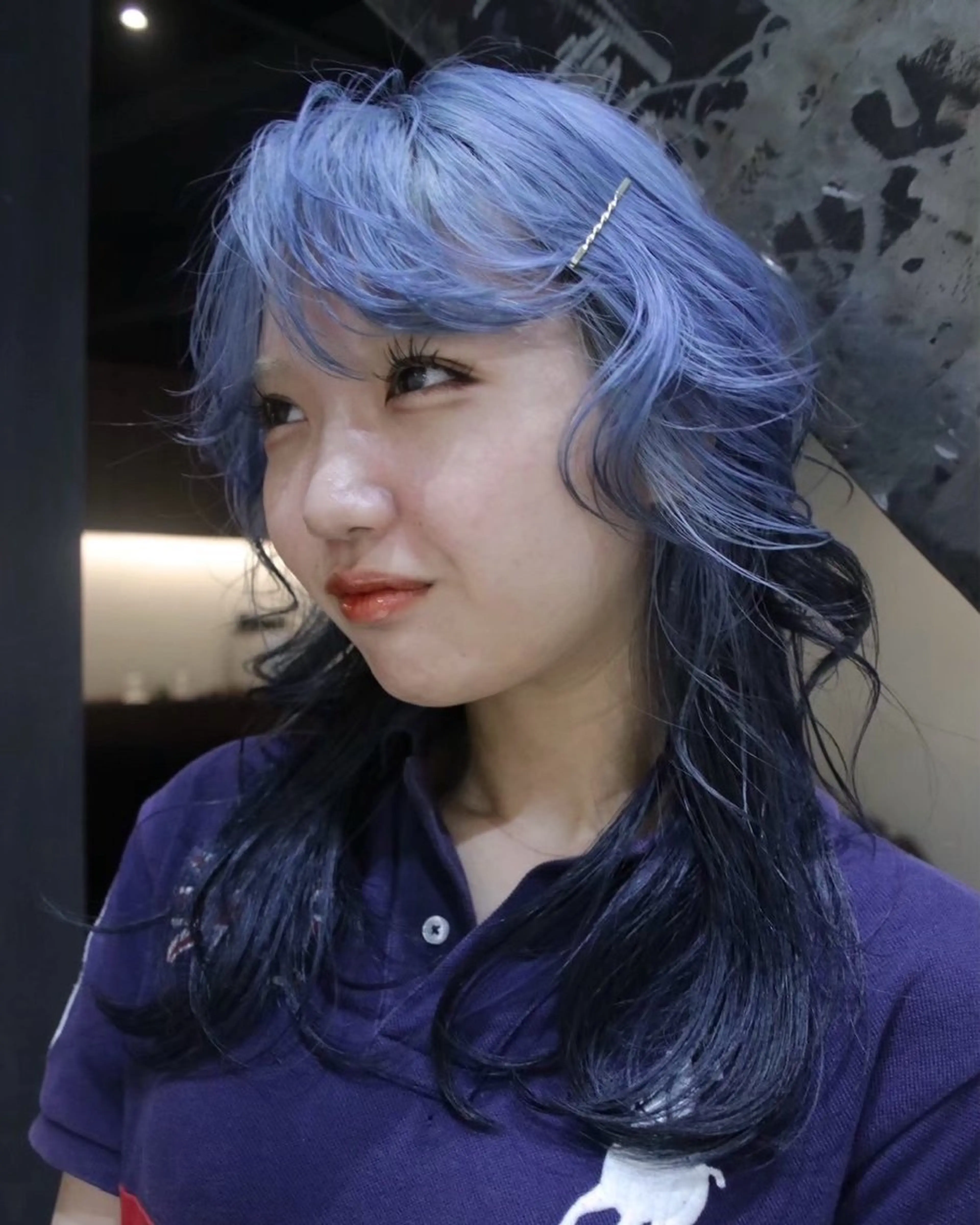 ロング カラー ヘアカラー トリートメント ORGN.所属・にちか /似合う個性派カラーのヘアスタイル