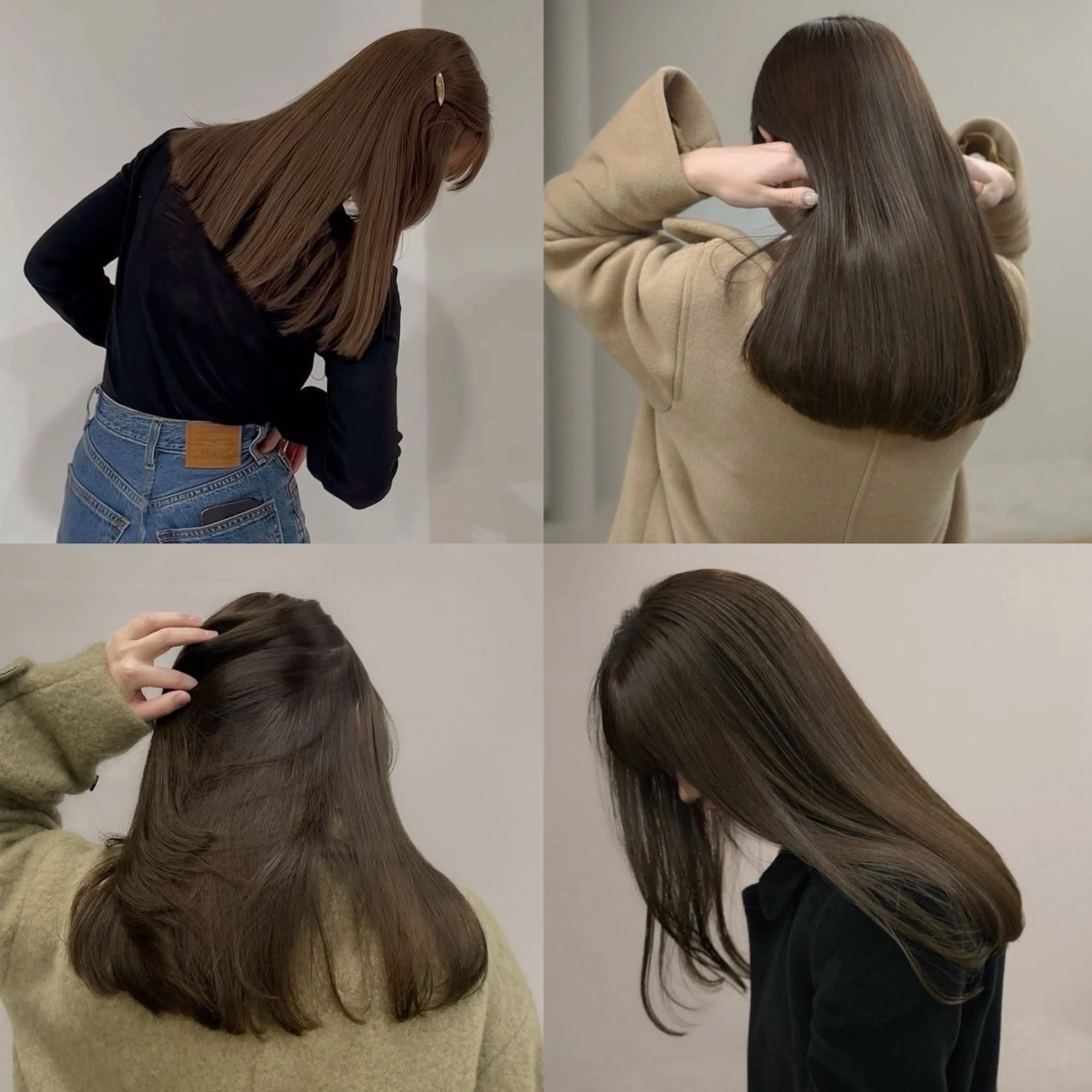 【期間限定】ブリーチなし透明感カラー＋似合わせカット＋クイックケアトリートメントの写真