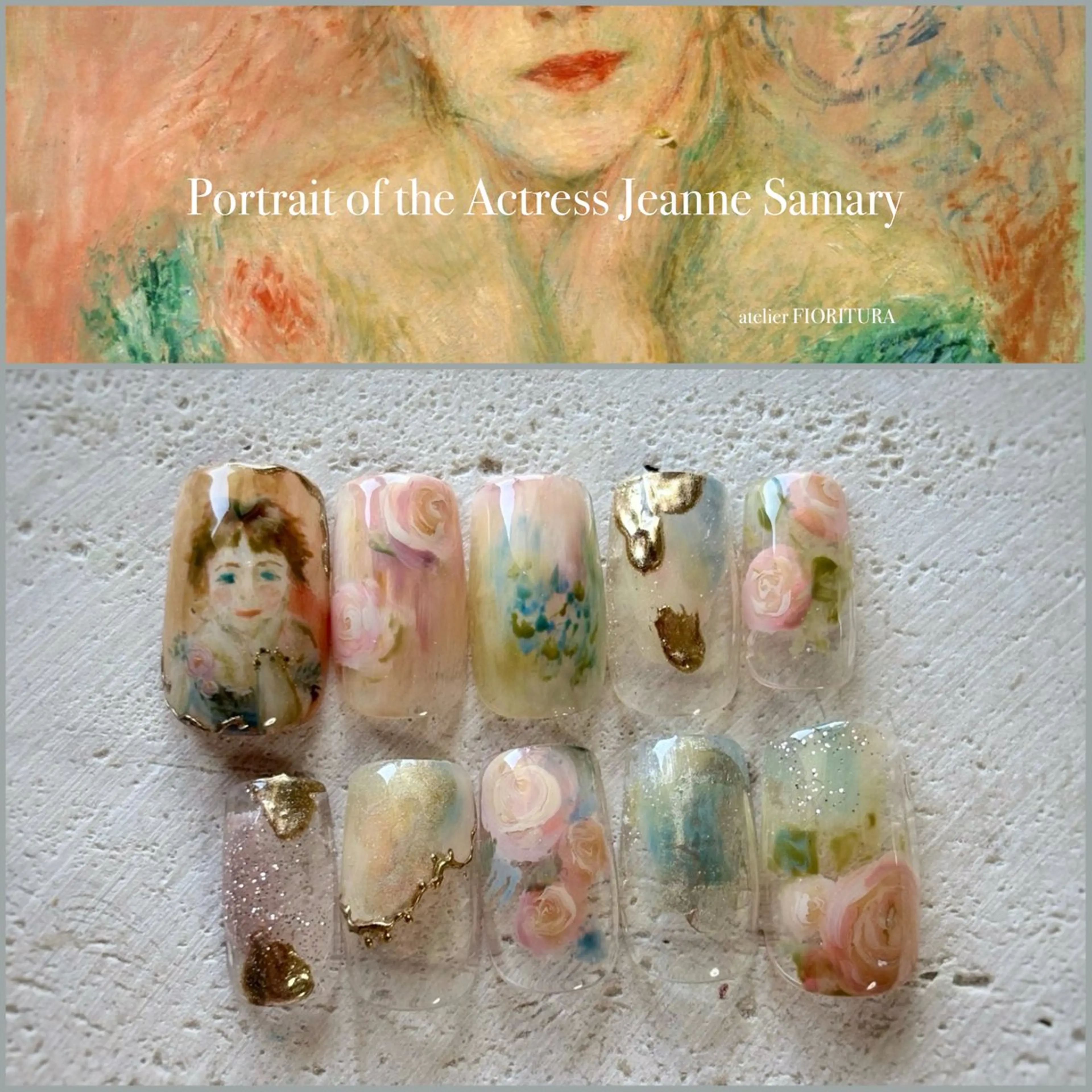 ネイル ハンドネイル FIORITURA Maikoのネイルデザイン