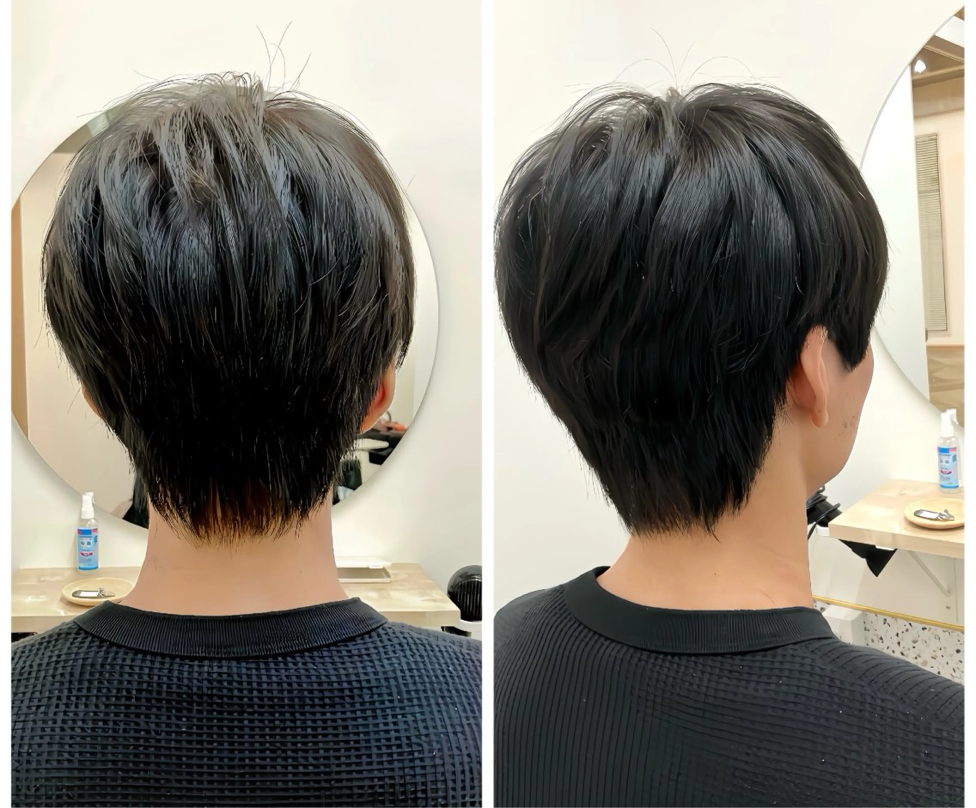 メンズ メンズウルフカット ウルフカット ウルフ・ハイレイヤー 🌟ナカノ・ユウヤのヘアスタイル