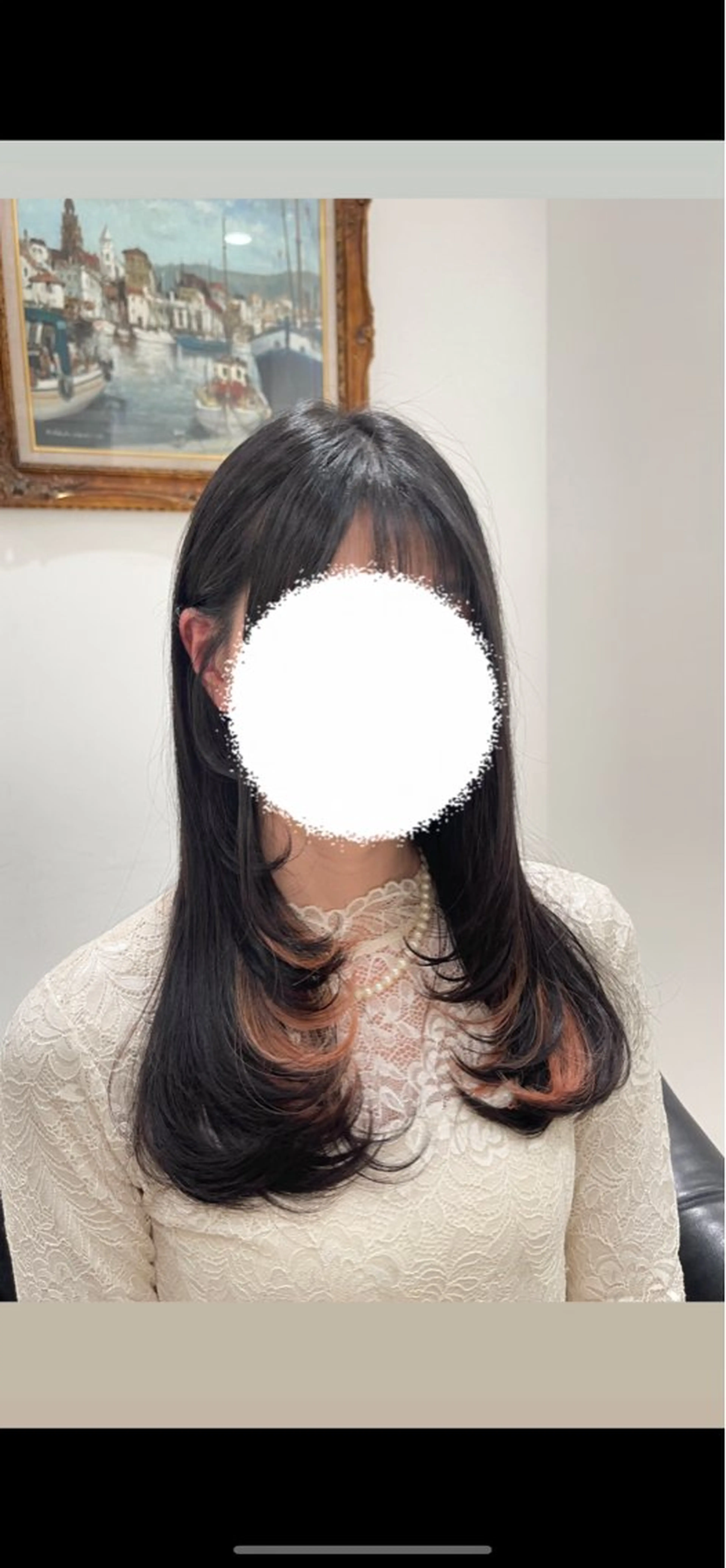 ロング 【AIR銀座】 園田萌華のヘアスタイル