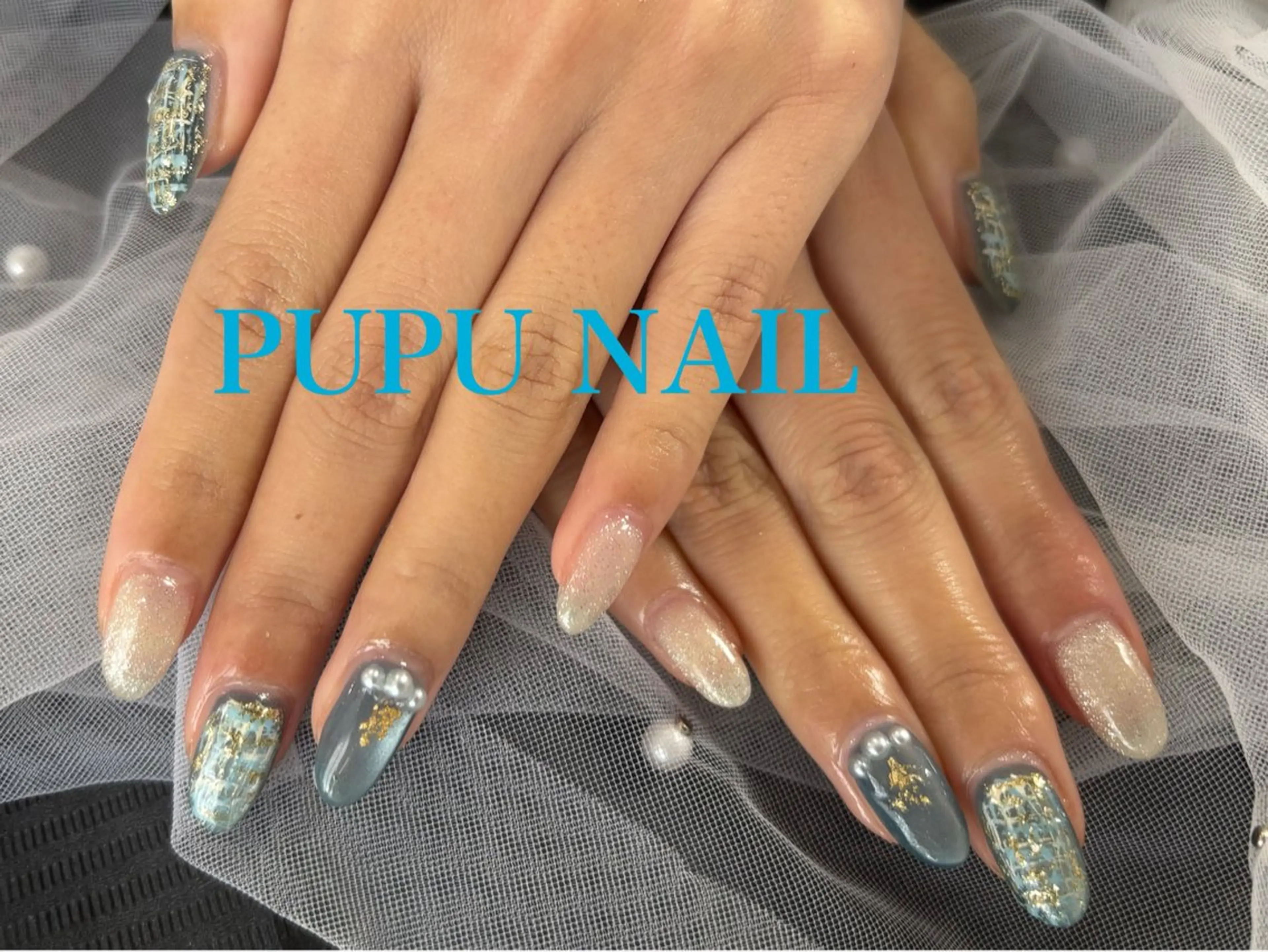 ミディアム ハンドネイル kido chieのネイルデザイン