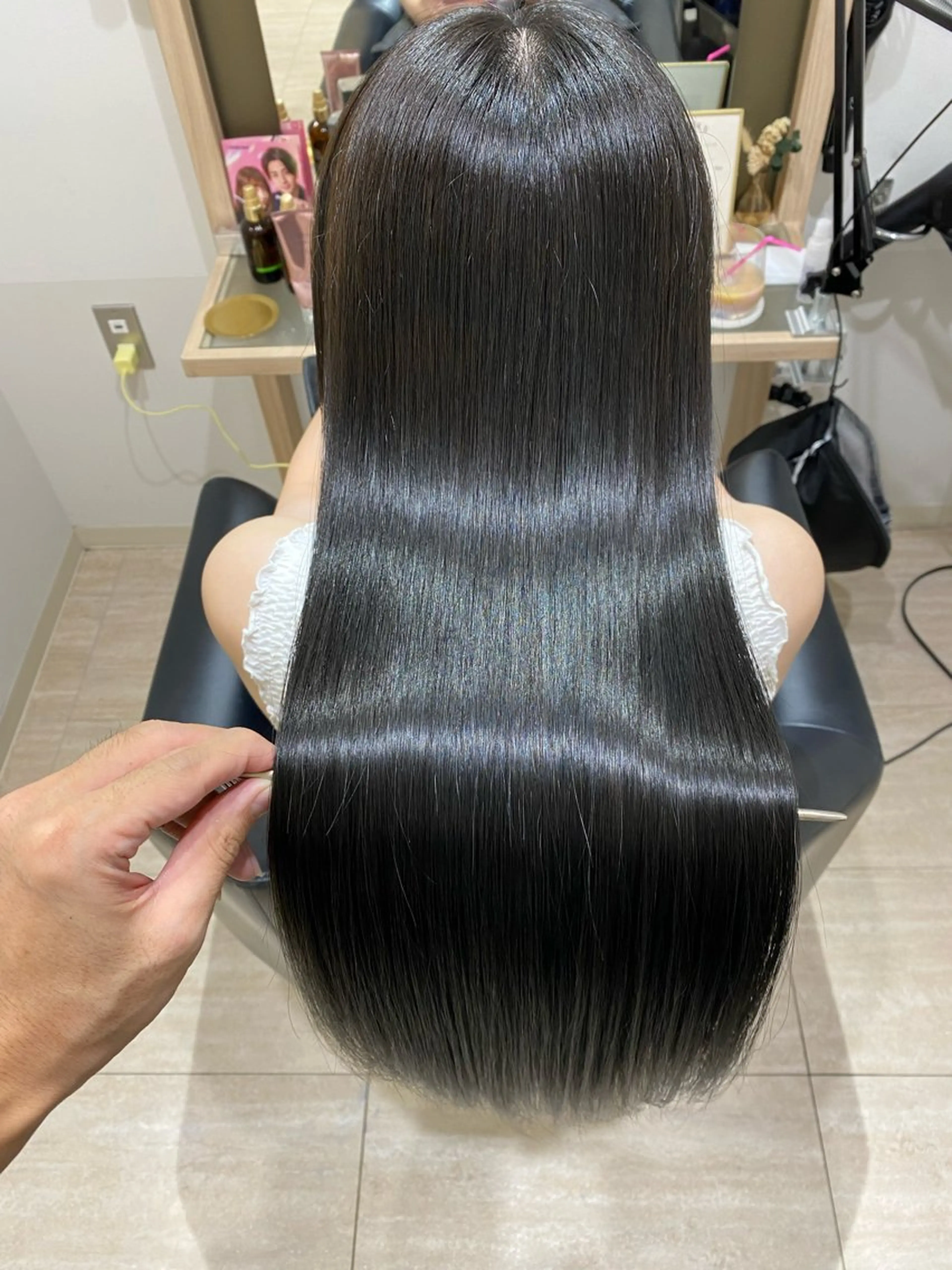 【新規限定】髪質改善ストレート、CARE PRO超音波トリートメント、クイックスパの写真