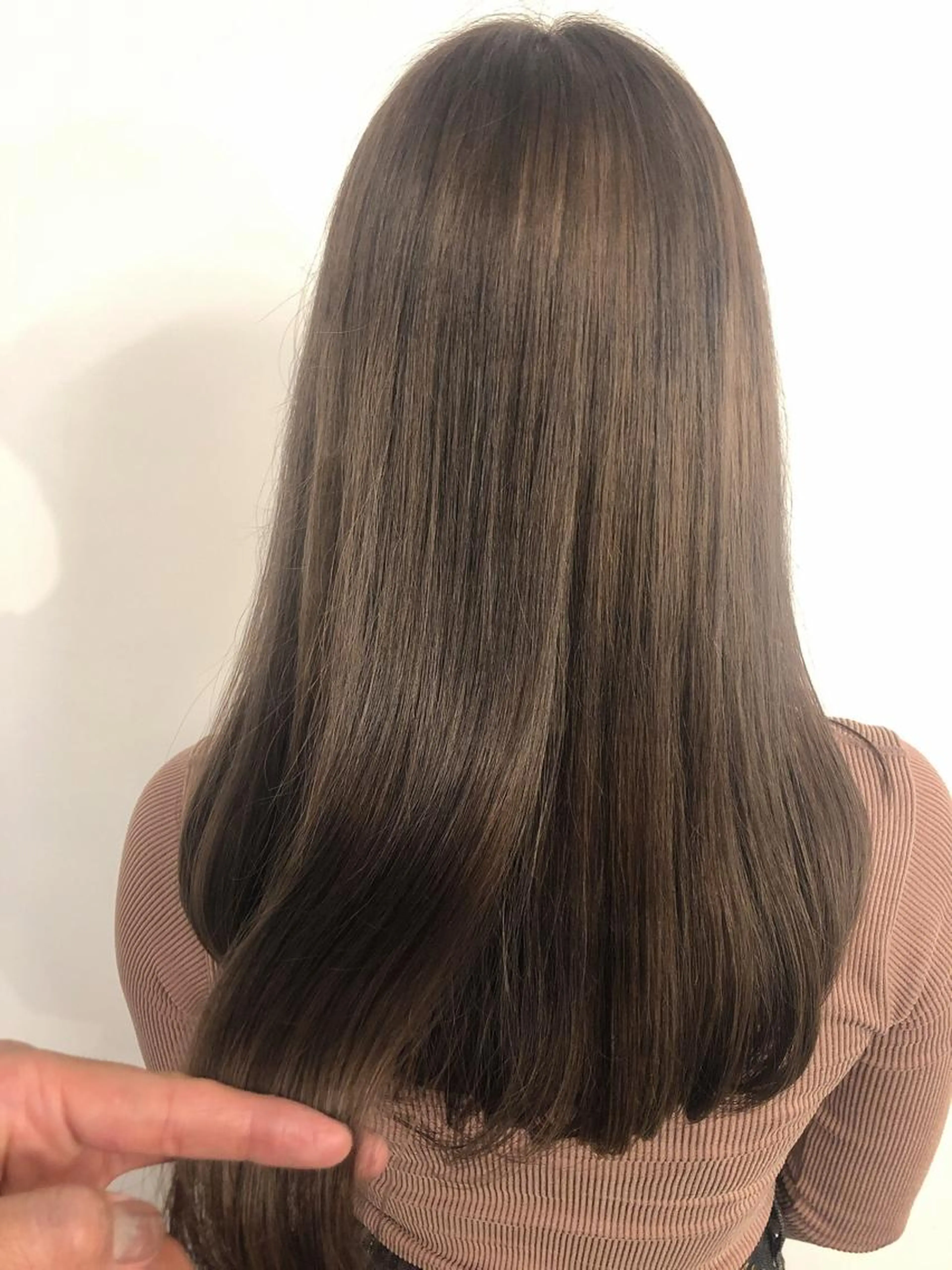 【全員メニュー🧺】 透明感カラー + 高級コアミー 4stepトリートメントの写真