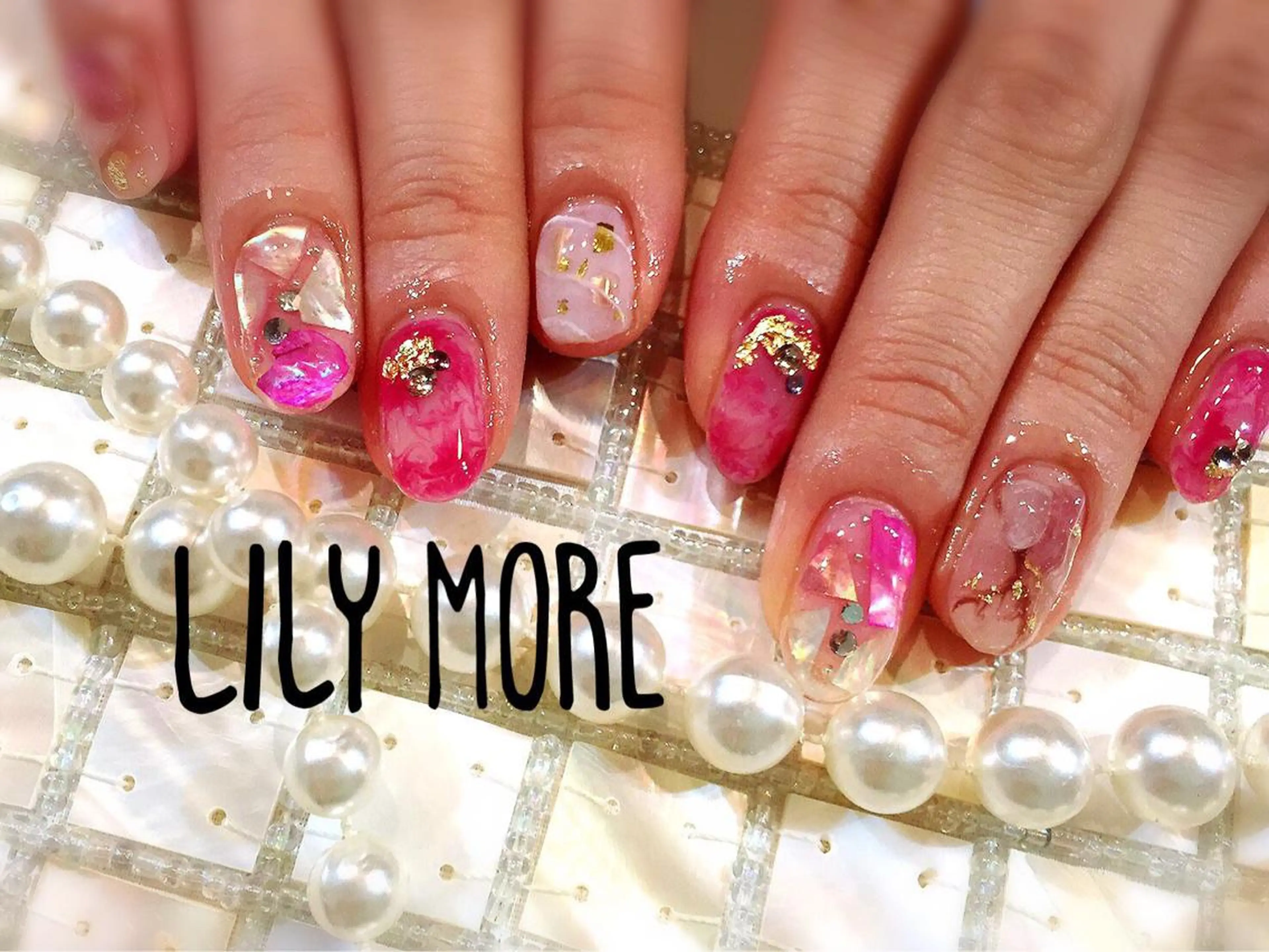 ネイル ニュアンスネイル Lily closetのネイルデザイン