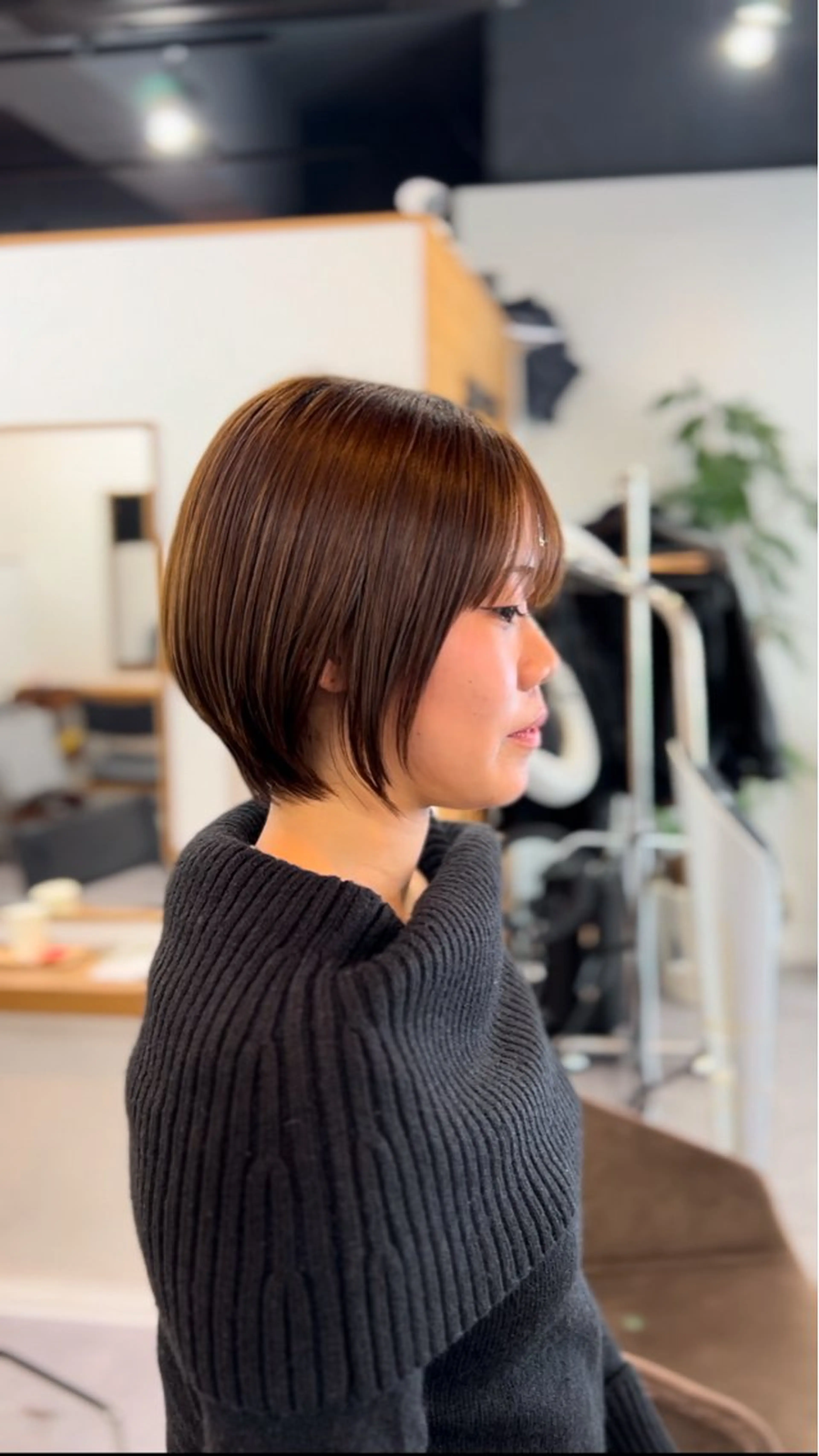 ショート カラー ショートボブ ボブ ショートヘア 表参道【髪質改善】 宮嶋勇太のヘアスタイル