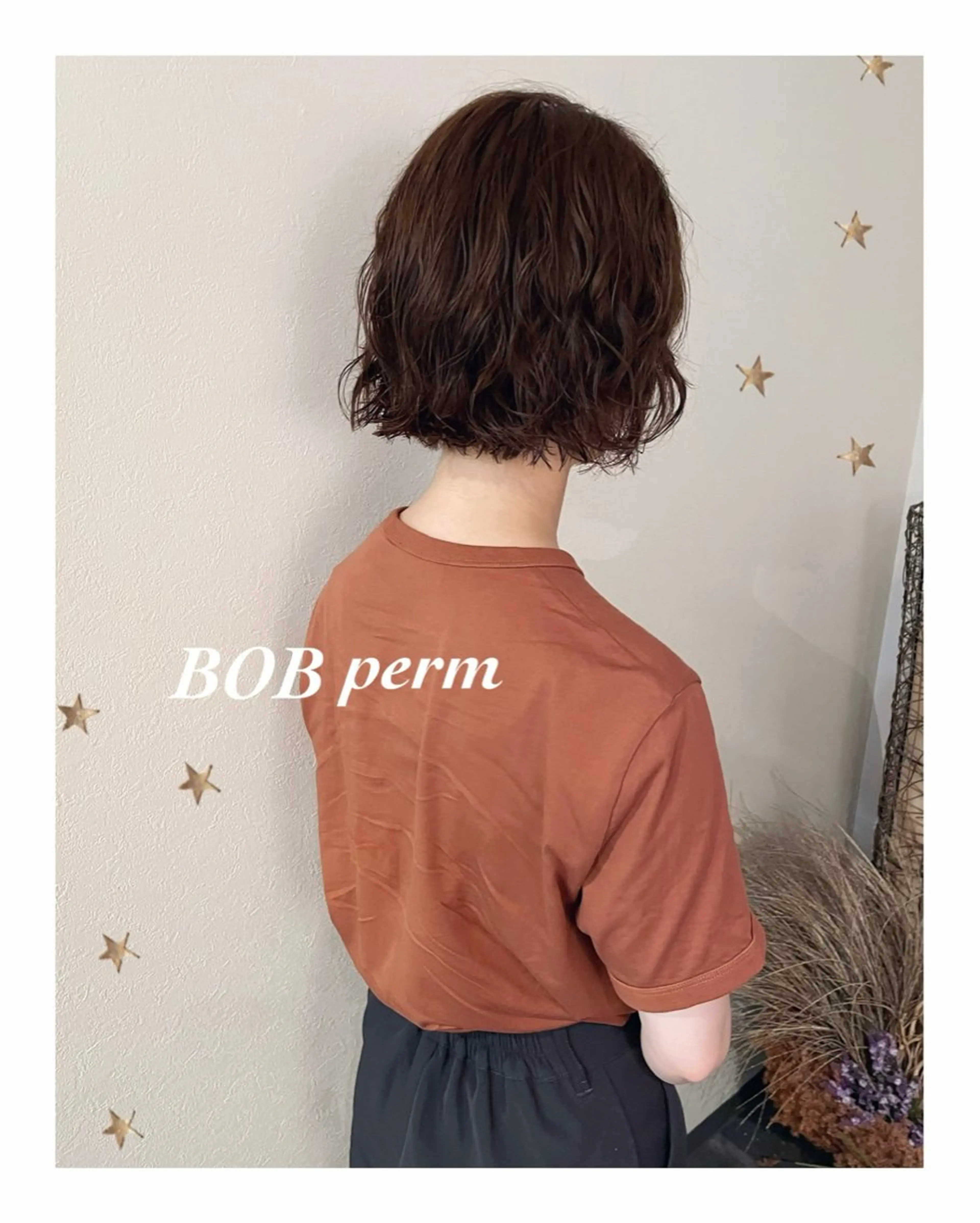 ショート パーマ カット パーマ 市川 千夏のヘアスタイル