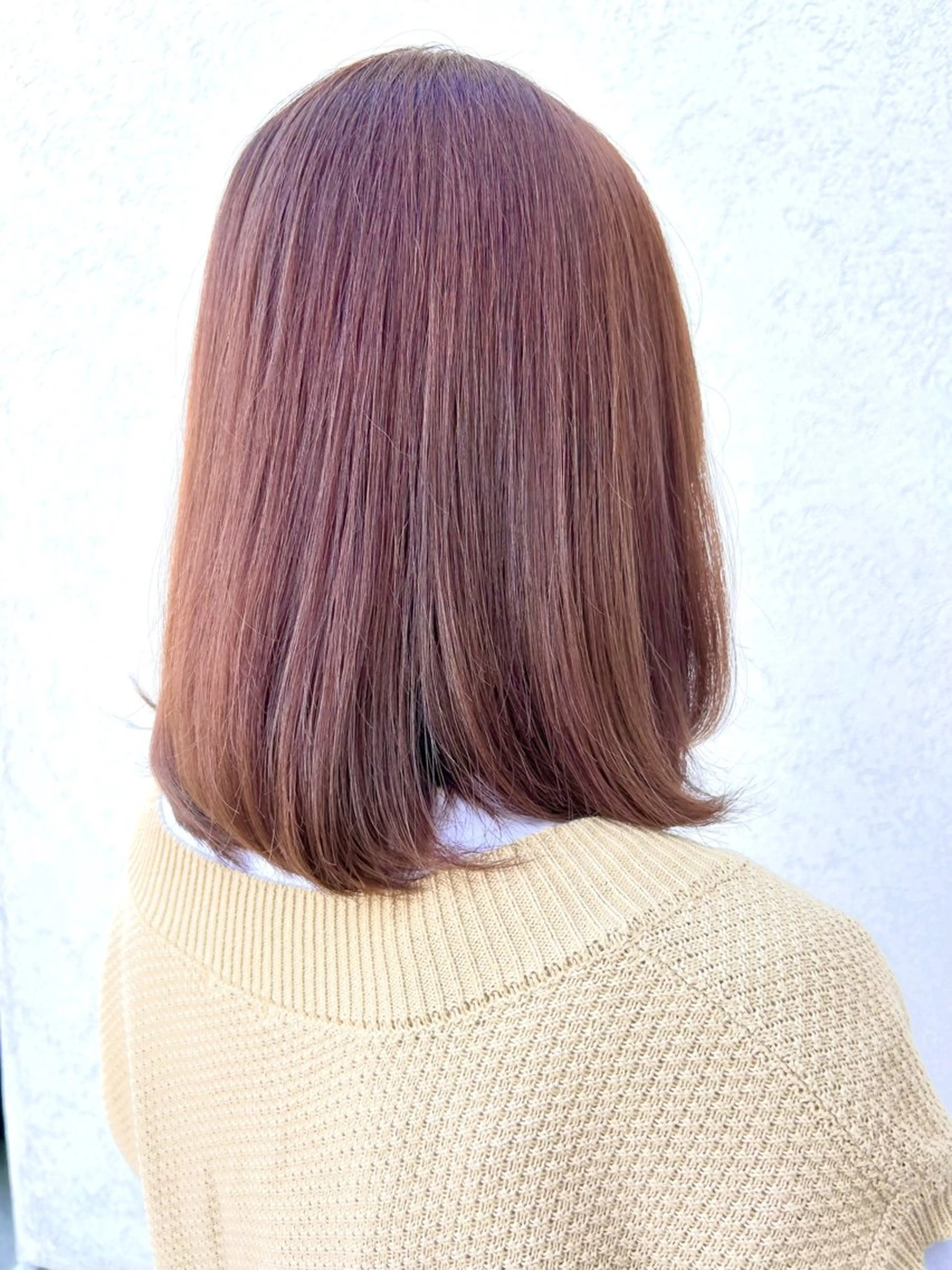 ミディアム ラベンダーベージュ SOL watanabeのヘアスタイル