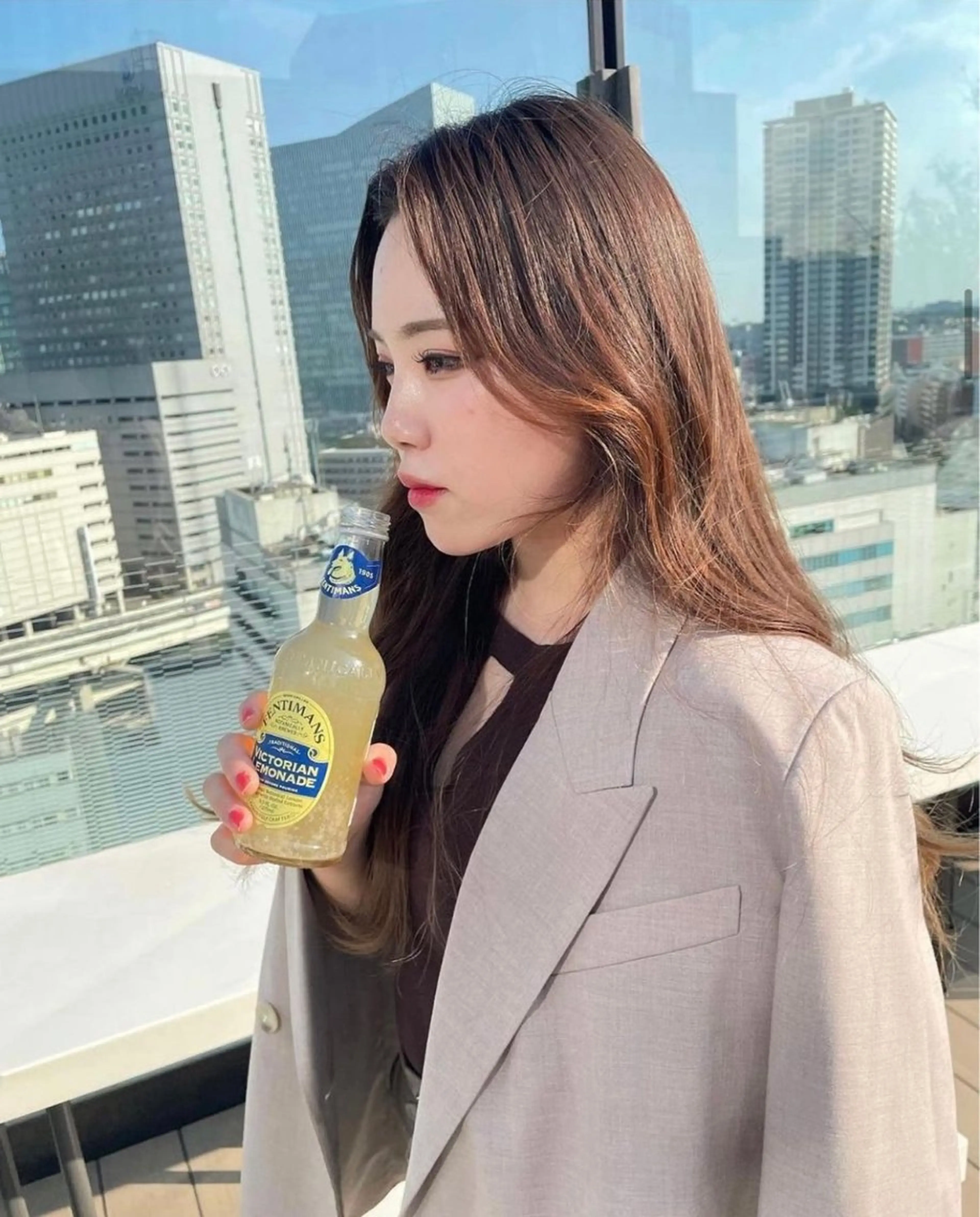 ロング 韓国ヘア 🎀中川綾乃🎀のヘアスタイル