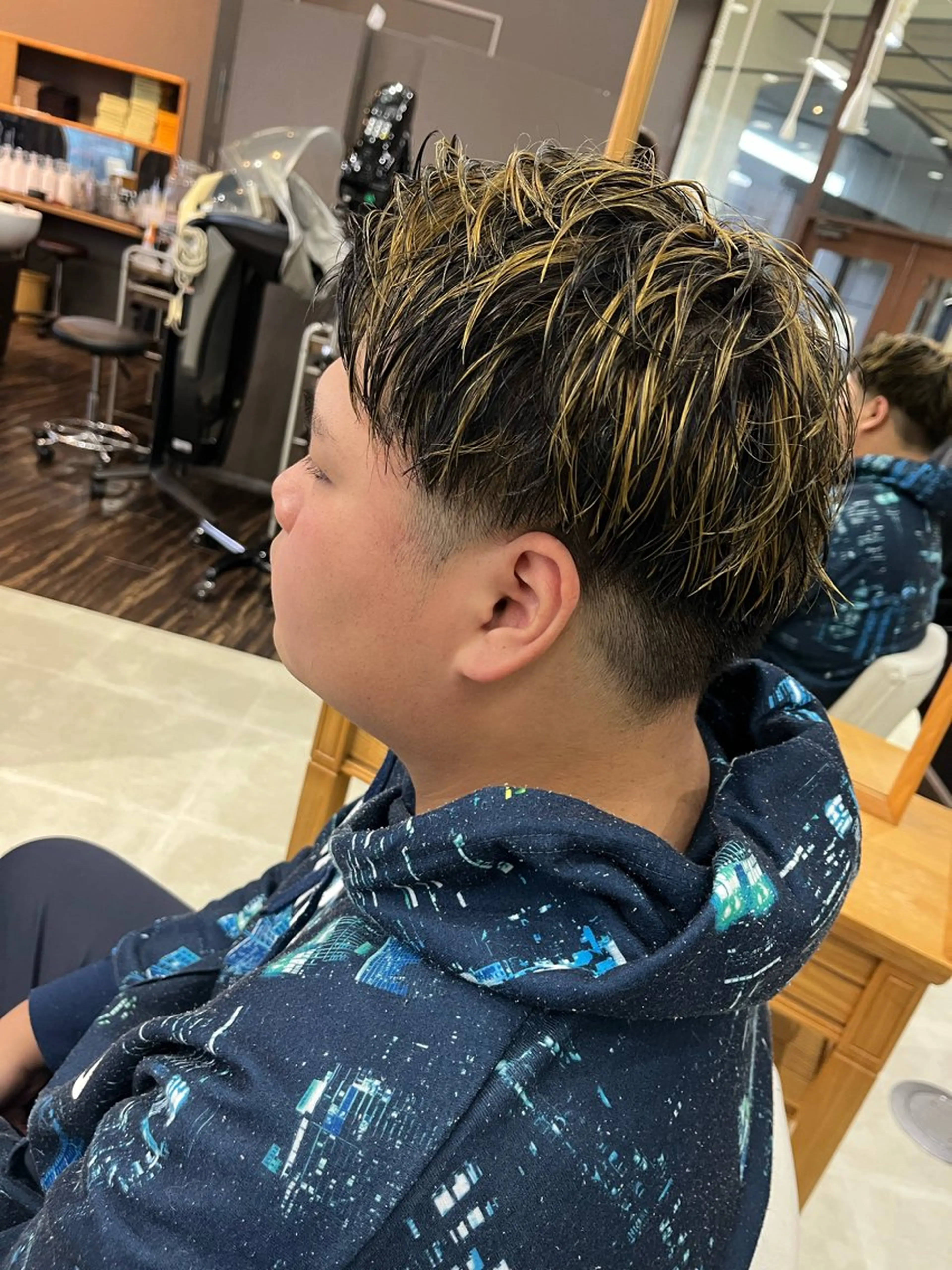 ショート カット ヘアカラー メンズ特化✨パーマス タイル大得意安田海斗のヘアスタイル