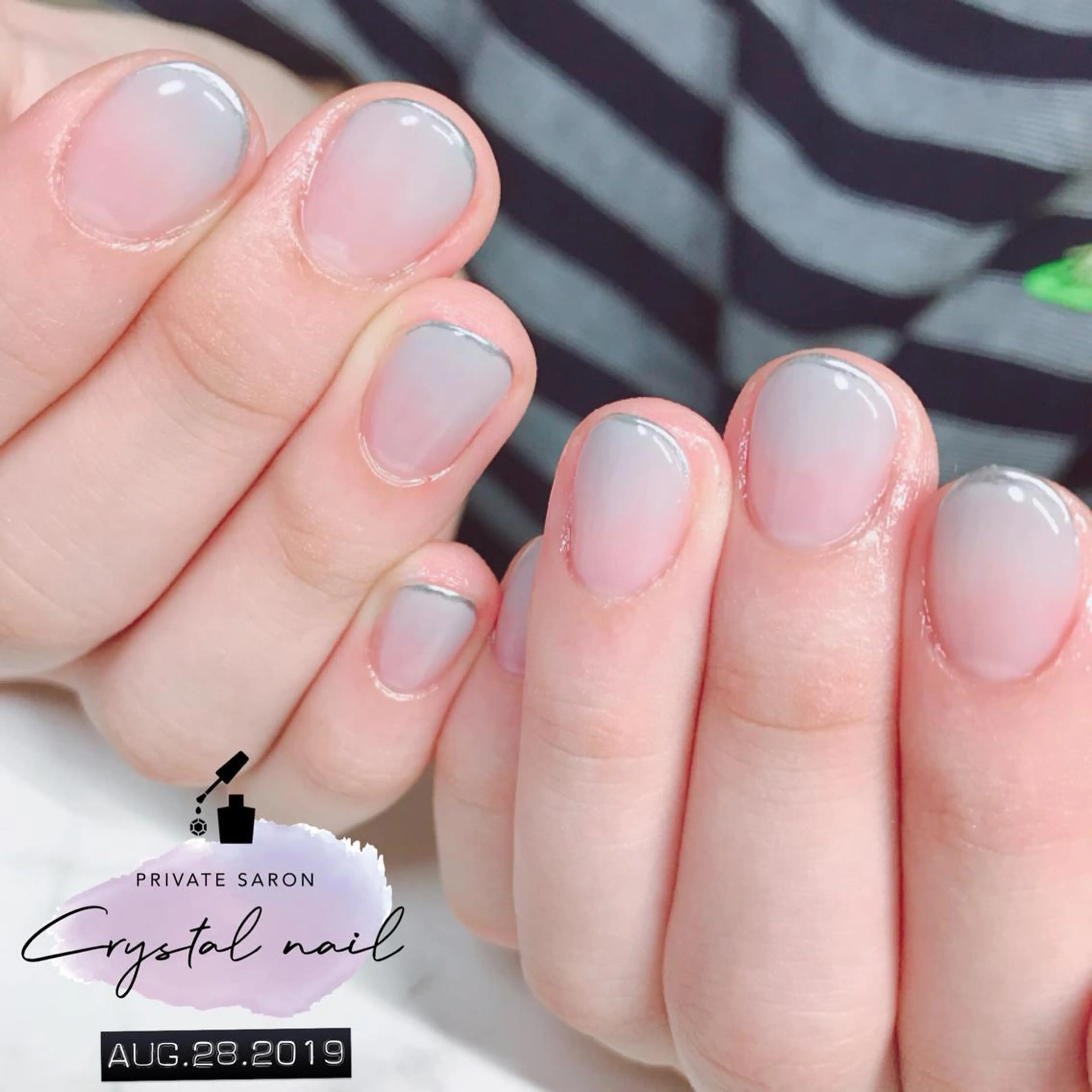 ネイル ラメ(グリッター) ハンドネイル SCENERY NAILのネイルデザイン
